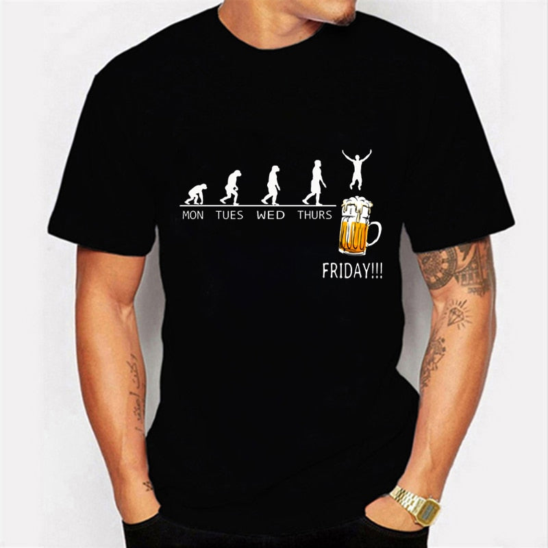 arys-beer-print-t-shirt-herren-schwarz-baumwolle-gr-m image 7