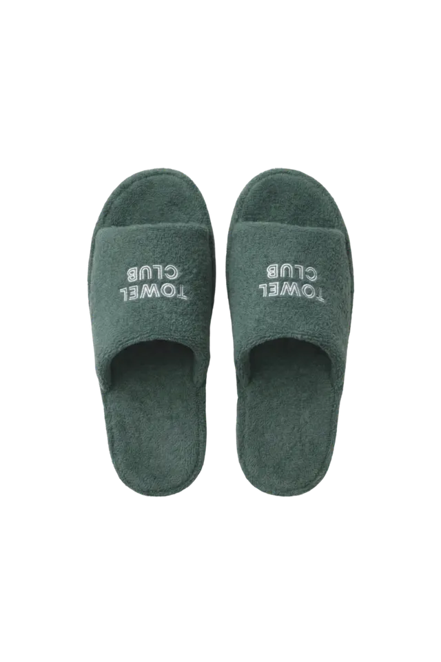 onepiece-towel-club-slippers-hausschuhe-dusty-green-frottee image 1