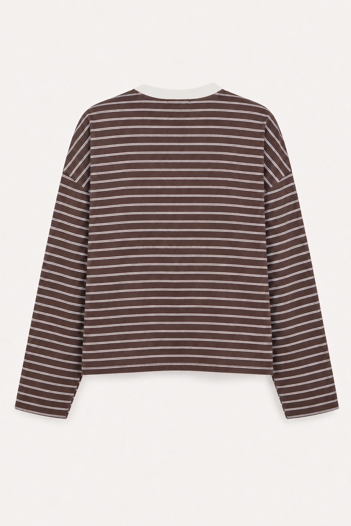 oh-april-regular-longsleeve-dark-brown-stripe-baumwolle image 7