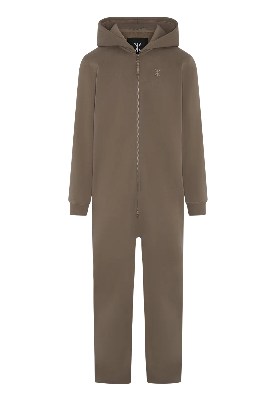 onepiece-straight-leg-jogger-jumpsuit-damen-braun image 1