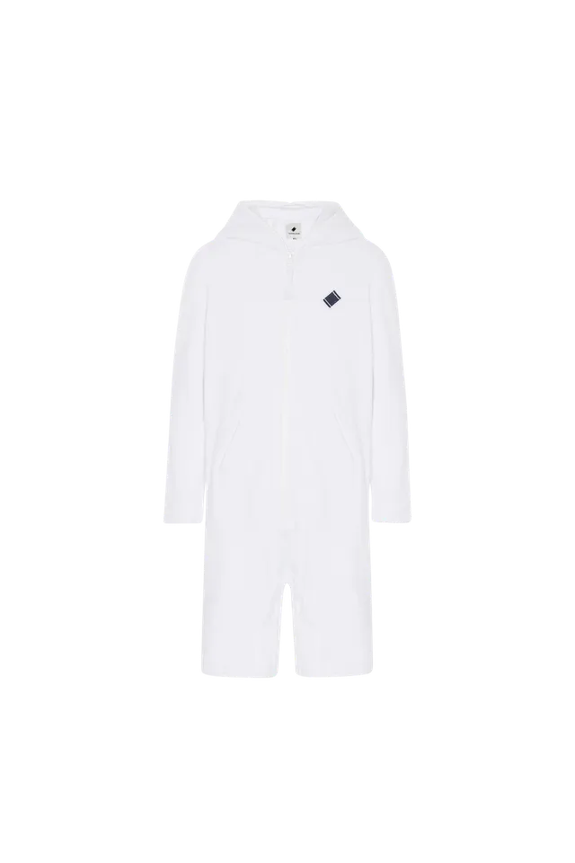 onepiece-towel-club-short-kids-jumpsuit-kinder-overall-white image 1