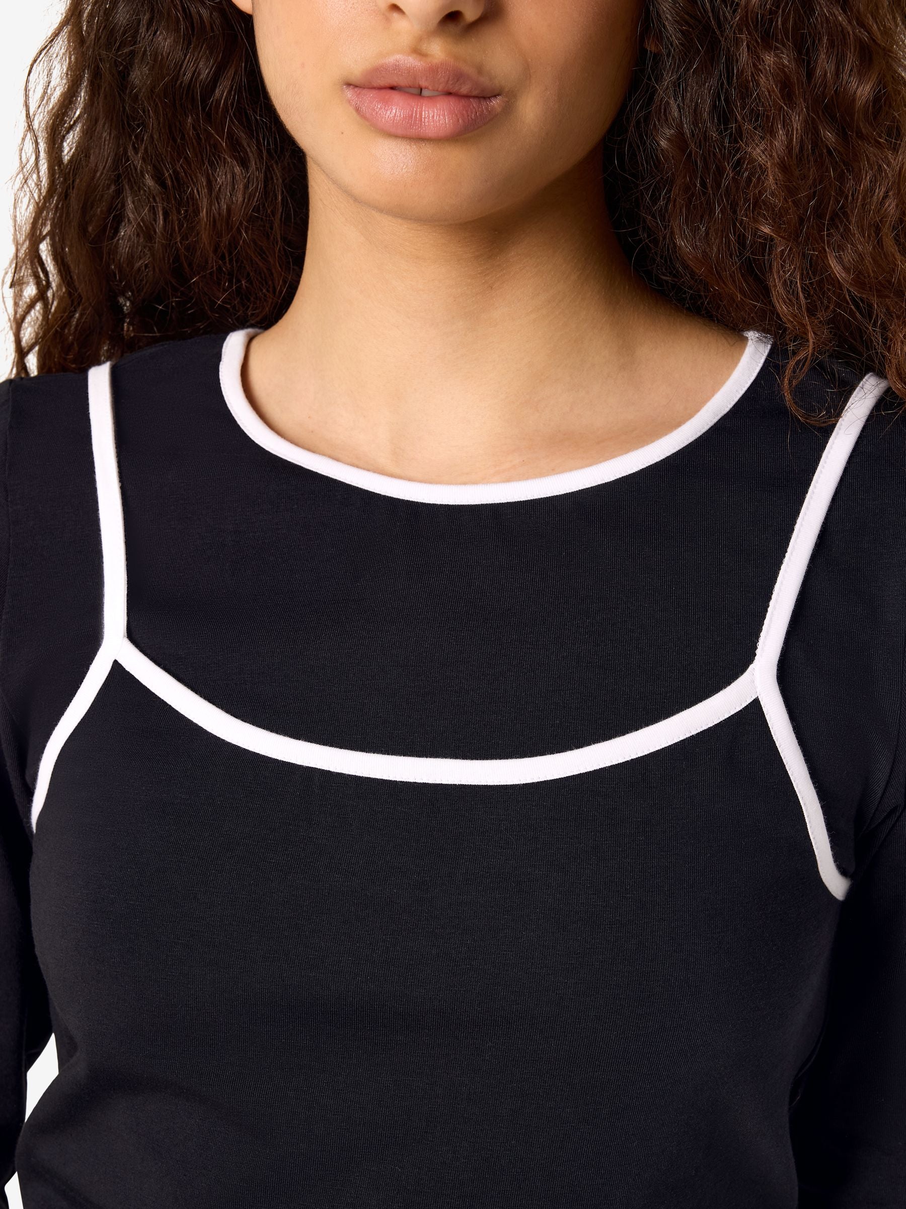 noisy-may-nmkerry-langarmshirt-damen-2-lagig-slim-fit image 5
