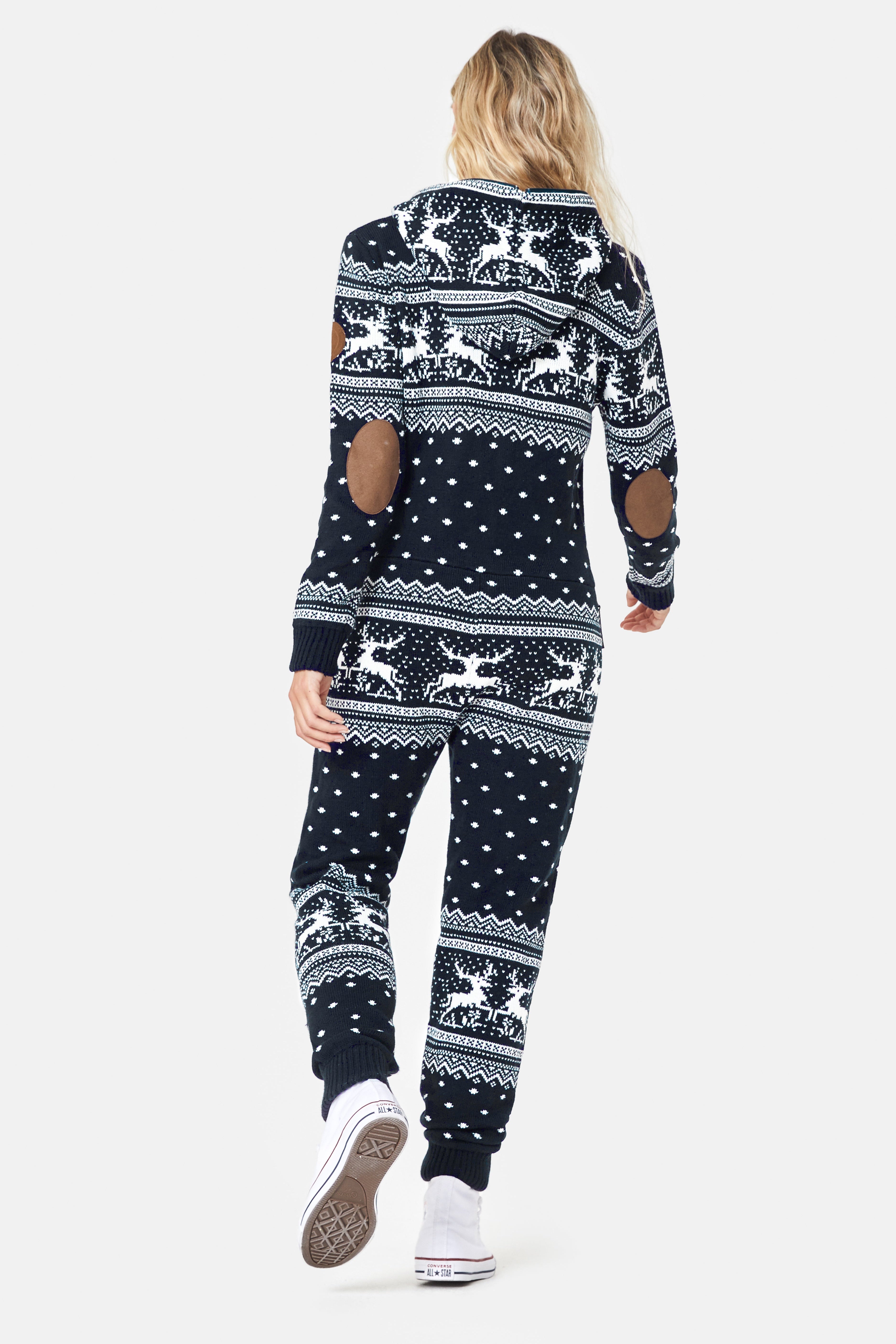 onepiece-holidays-are-coming-onesie-navy-weihnachten image 3