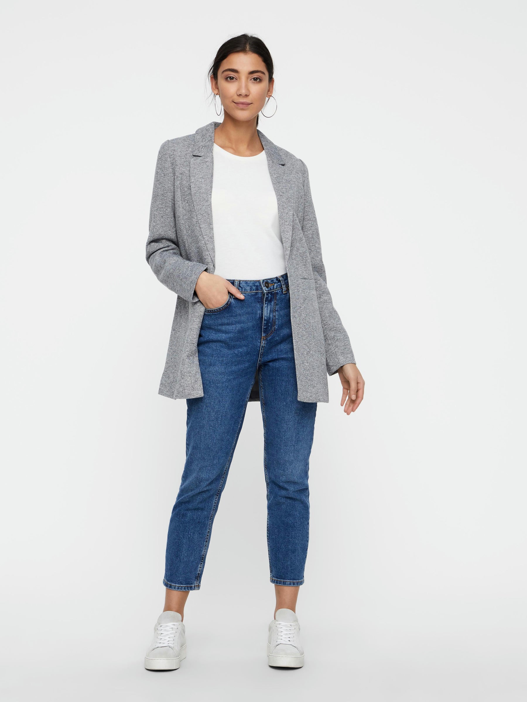 noisy-may-lange-blazer-damenjacke-offen-mit-innenfutter image 5