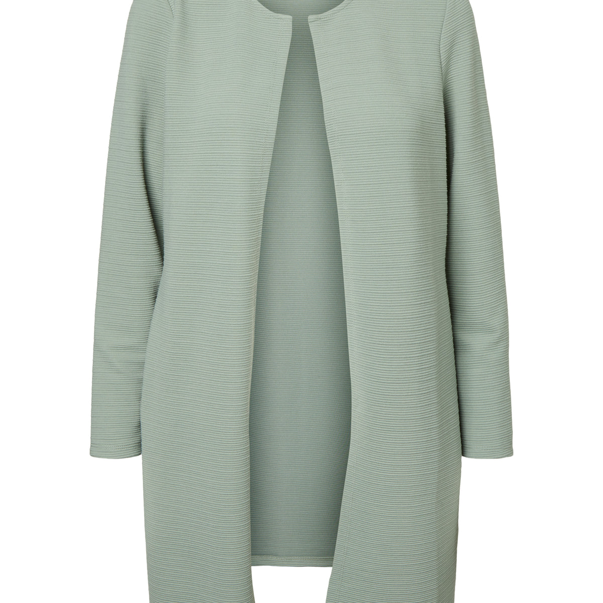 noisy-may-cardigan-lange-strickjacke-rundhals-2 image 1