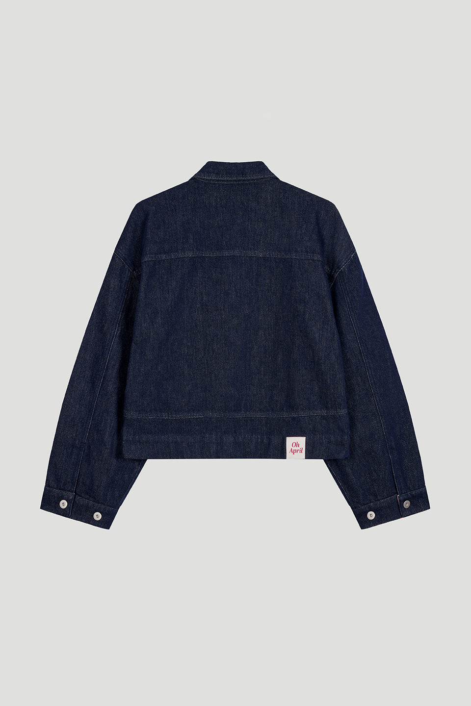 oh-april-clara-denim-jacket-jeansjacke-denim-dark-blue image 4