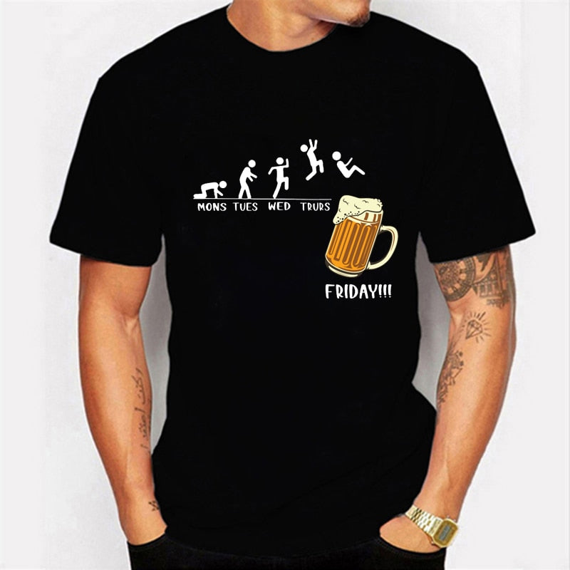 arys-beer-print-t-shirt-herren-schwarz-baumwolle-gr-m image 5