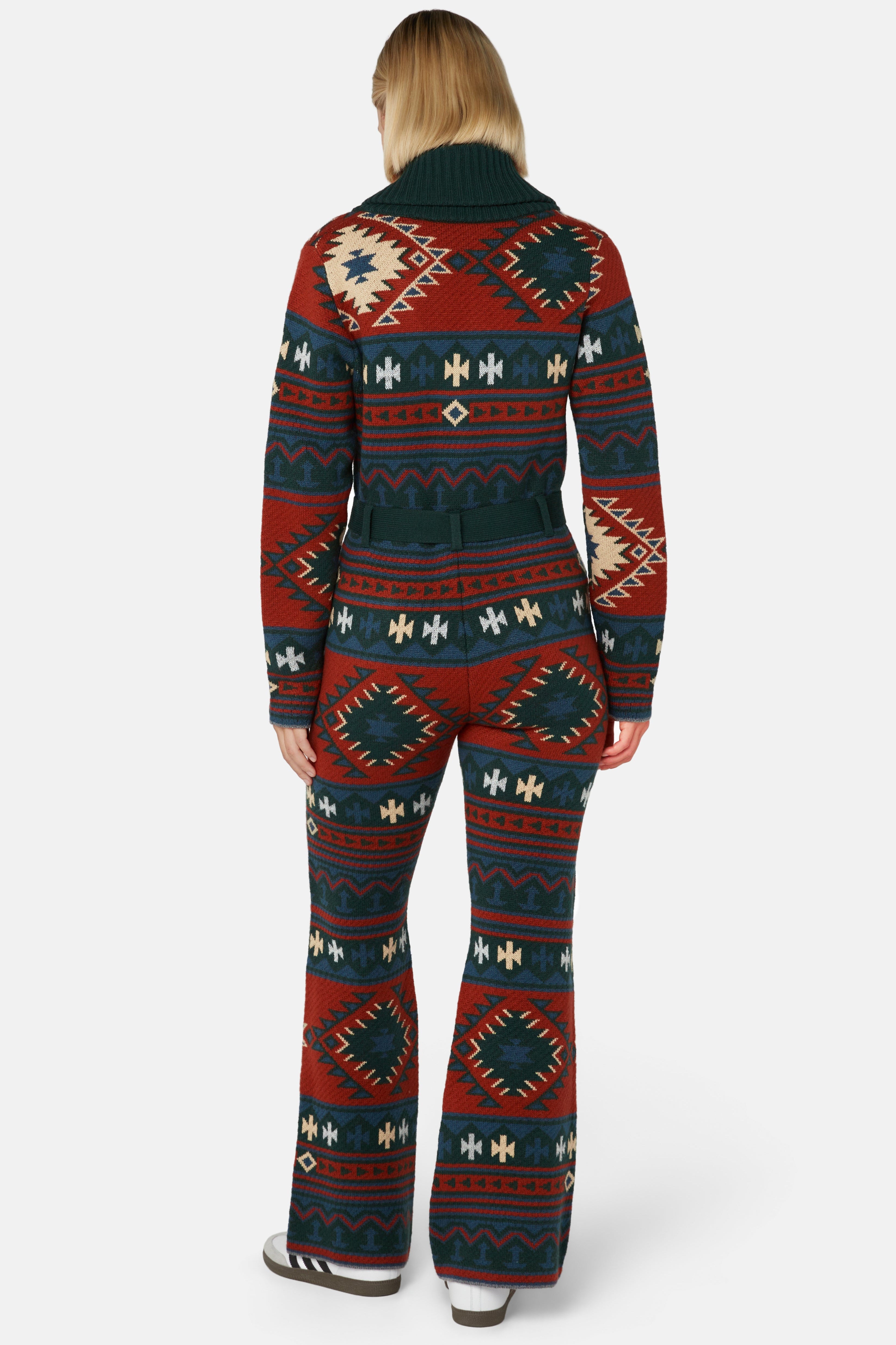 onepiece-nature-knit-fitted-jumpsuit-overall-multi-jacquard image 4