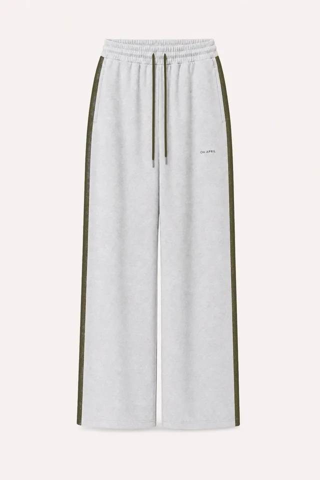 oh-april-kael-sweatpants-hose-grey-melange-baumwolle image 1