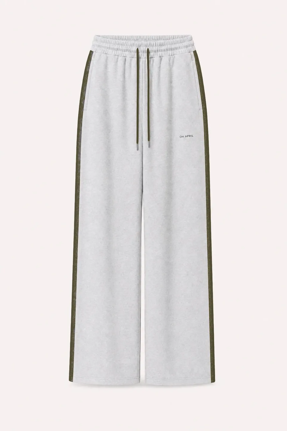oh-april-kael-sweatpants-hose-grey-melange-baumwolle image 1