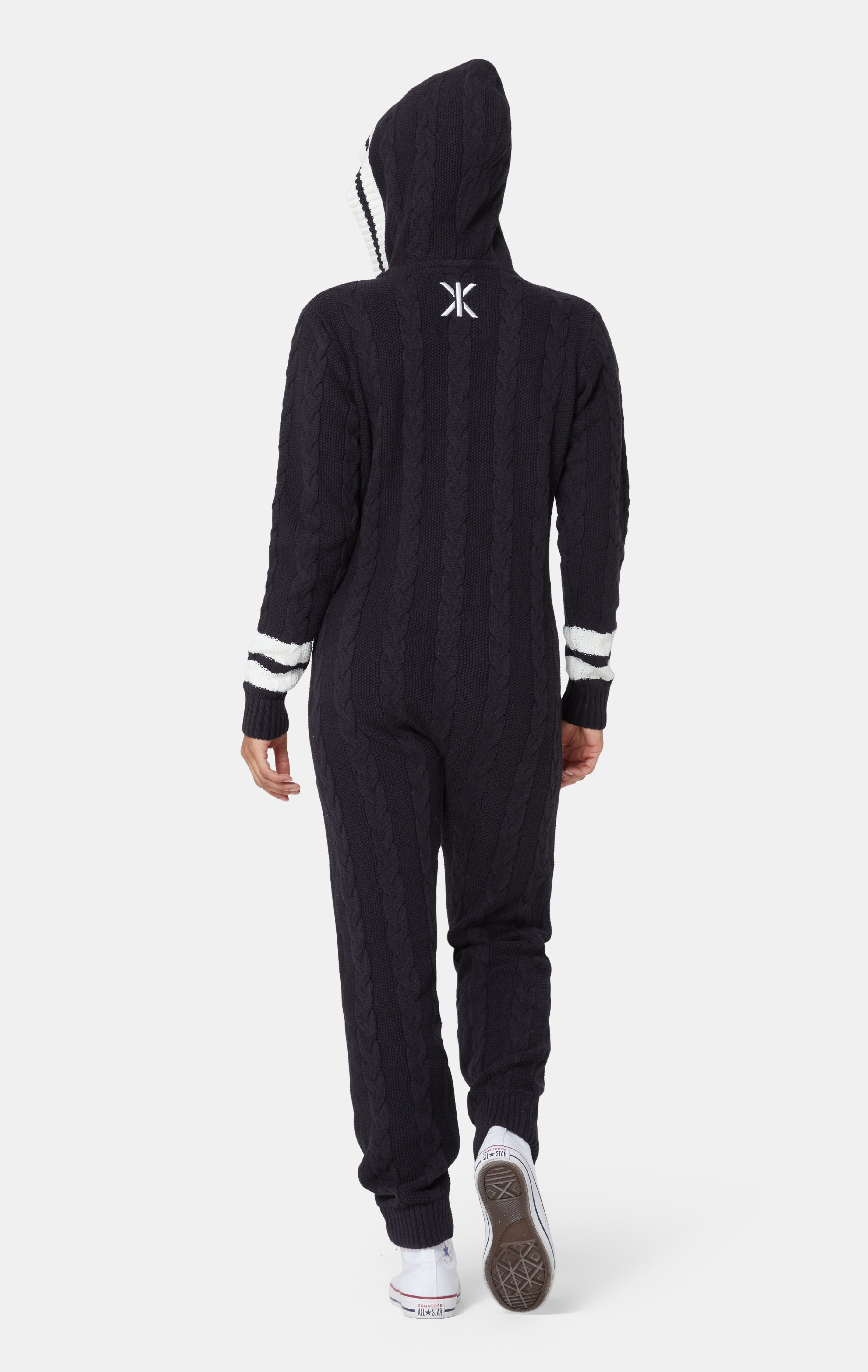 onepiece-varsity-jumpsuit-overall-navy-damen-strick image 6