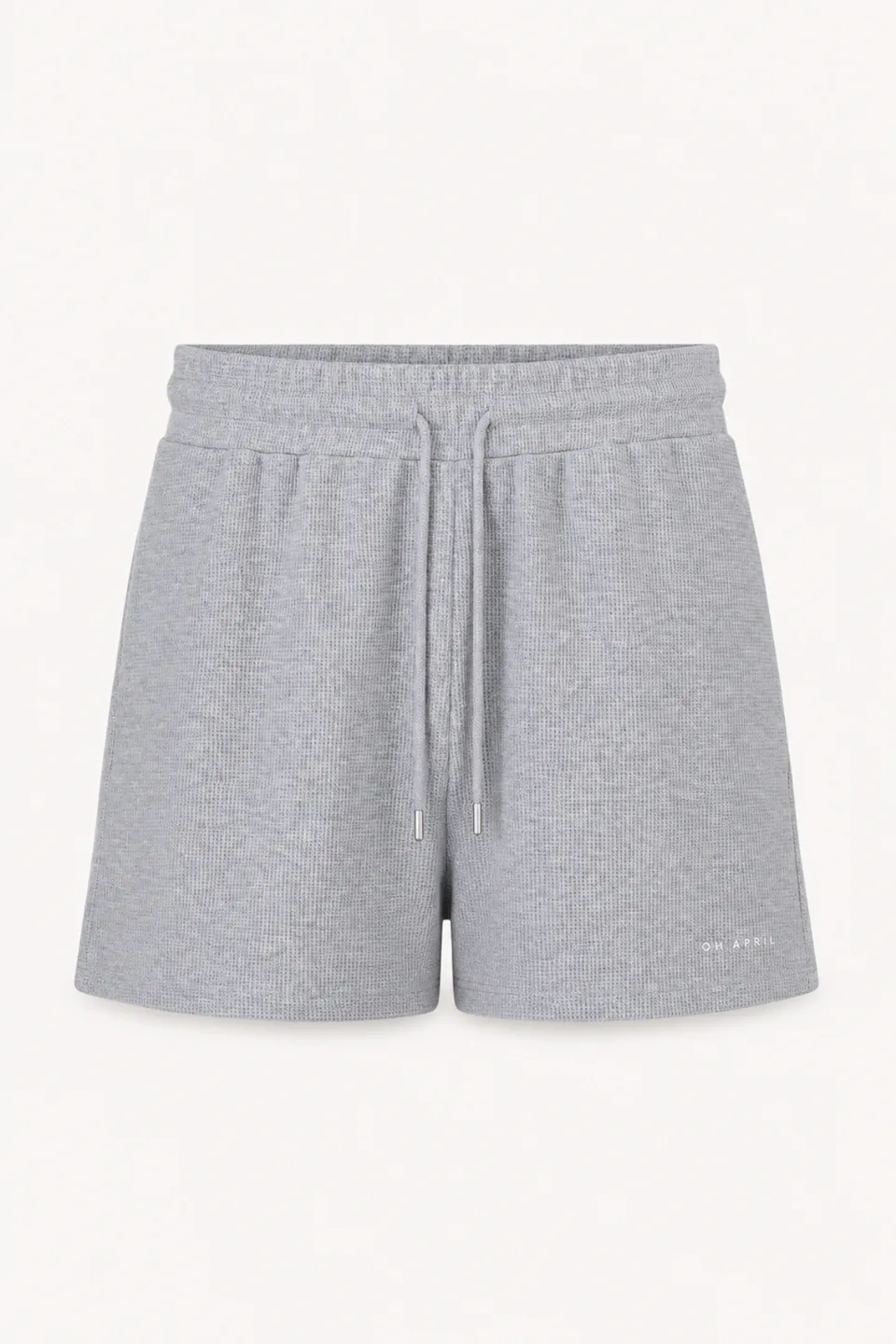 oh-april-elow-piqu-shorts-grey-melange-baumwolle image 1