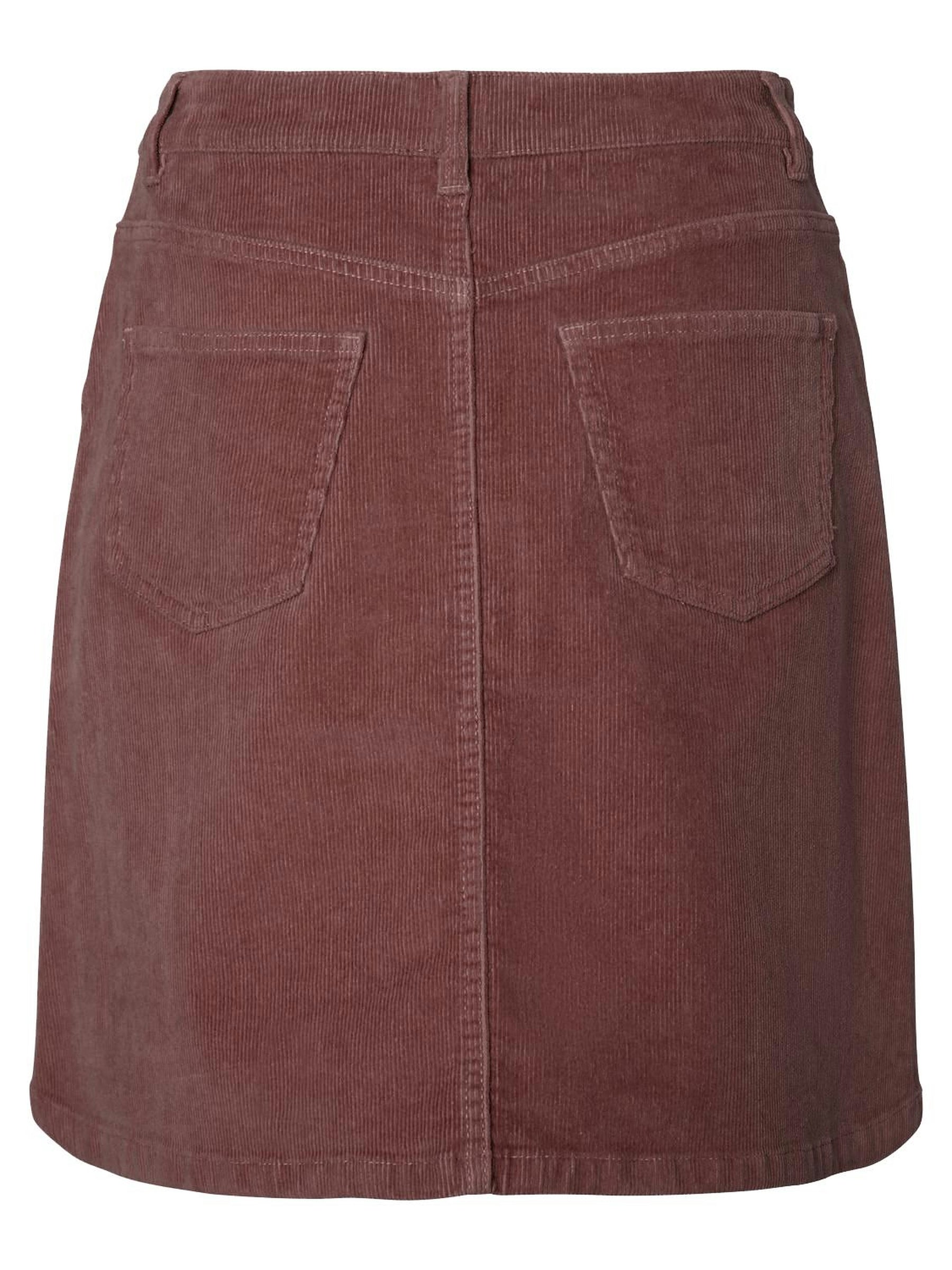 noisy-may-cordrock-damen-a-linie-mit-knopfleiste-47-cm image 2