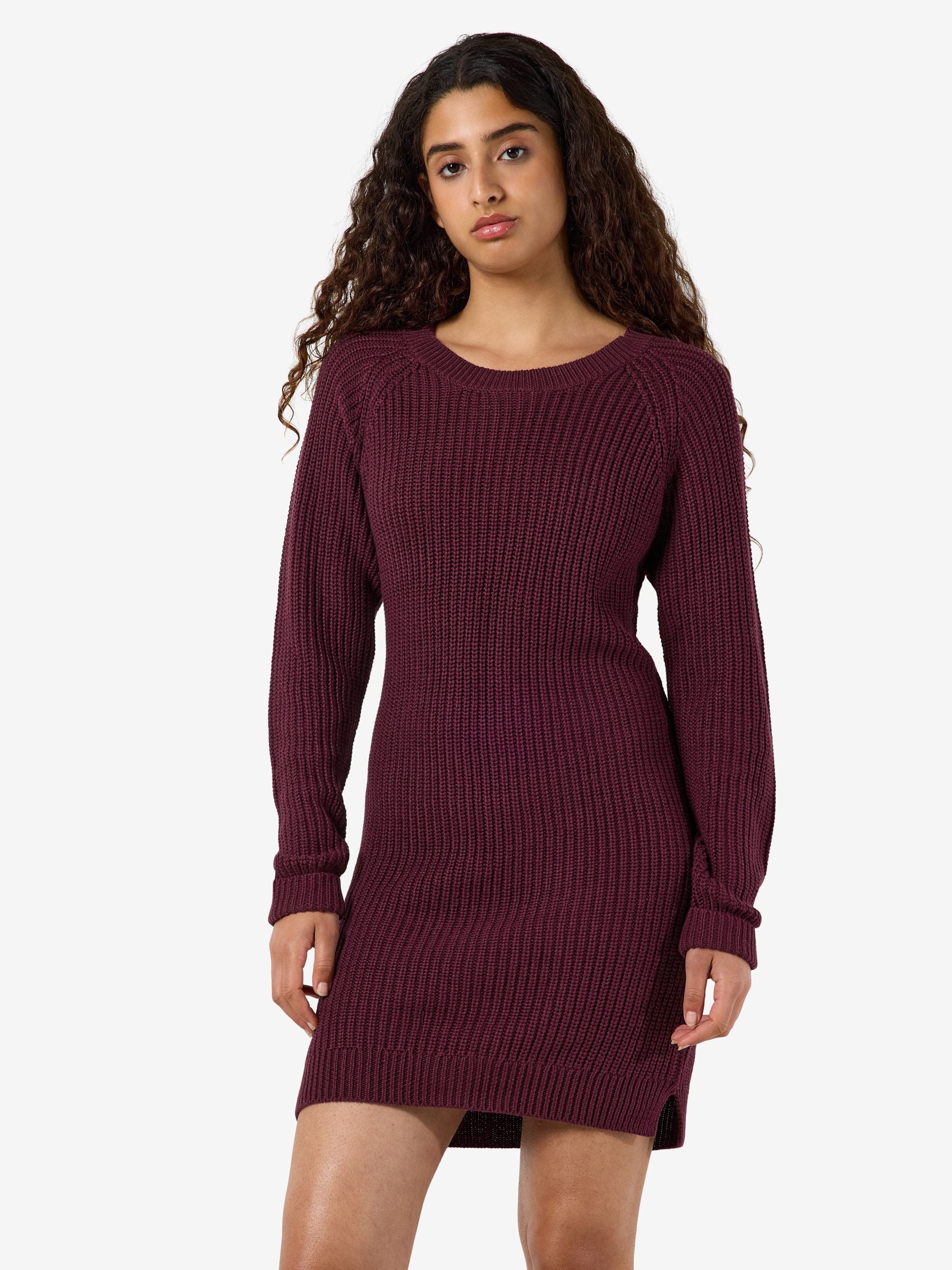 noisy-may-strickkleid-lang-winter-loose-fit image 2