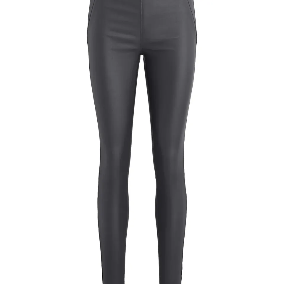 object-leggings-coated-slim-mid-waist-glitzer image 1