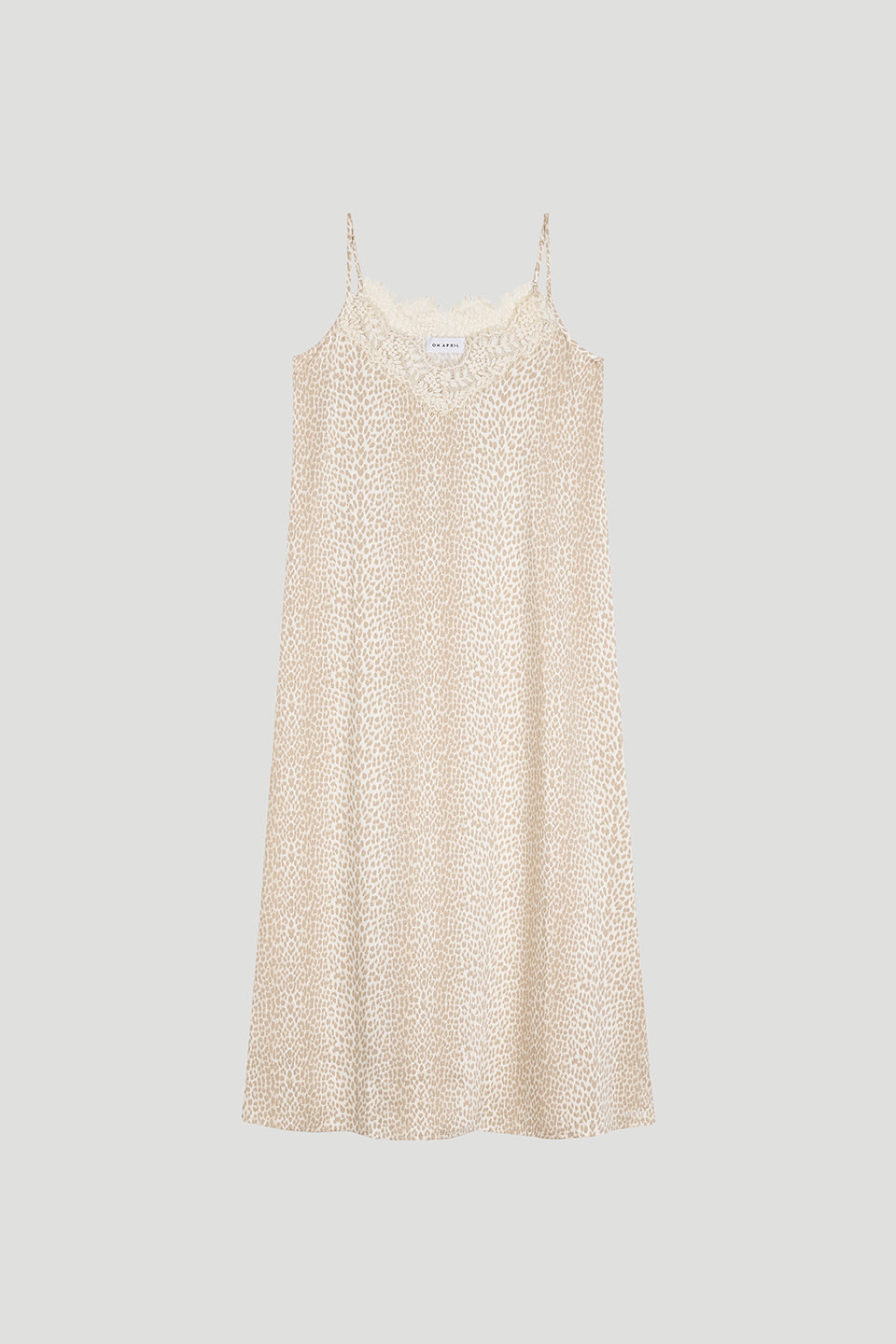 oh-april-alma-a-line-dress-kleid-micro-leo-beige-a-linie image 7
