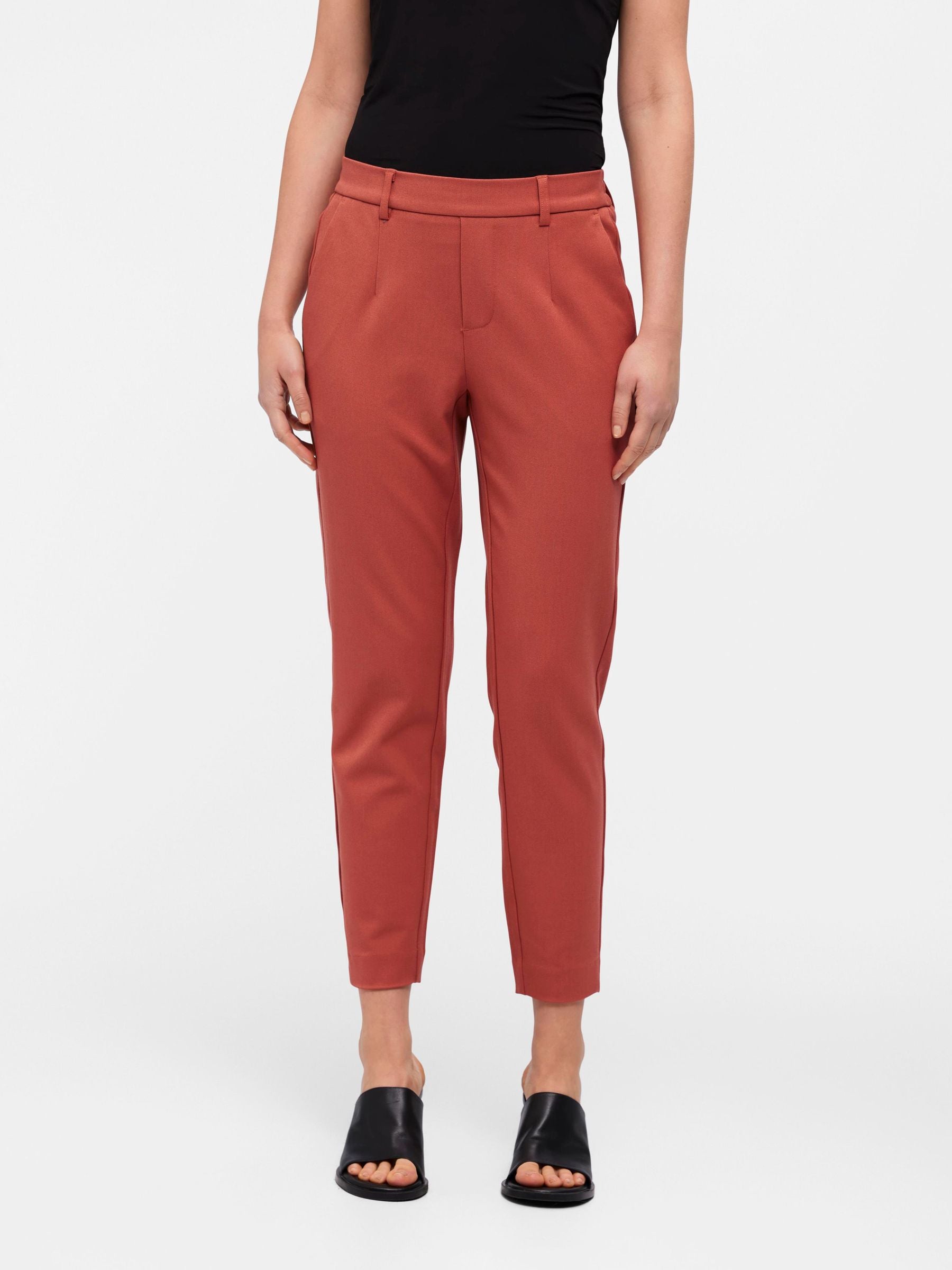 object-objilisa-hose-slim-cropped-stretch-bundfalte image 2