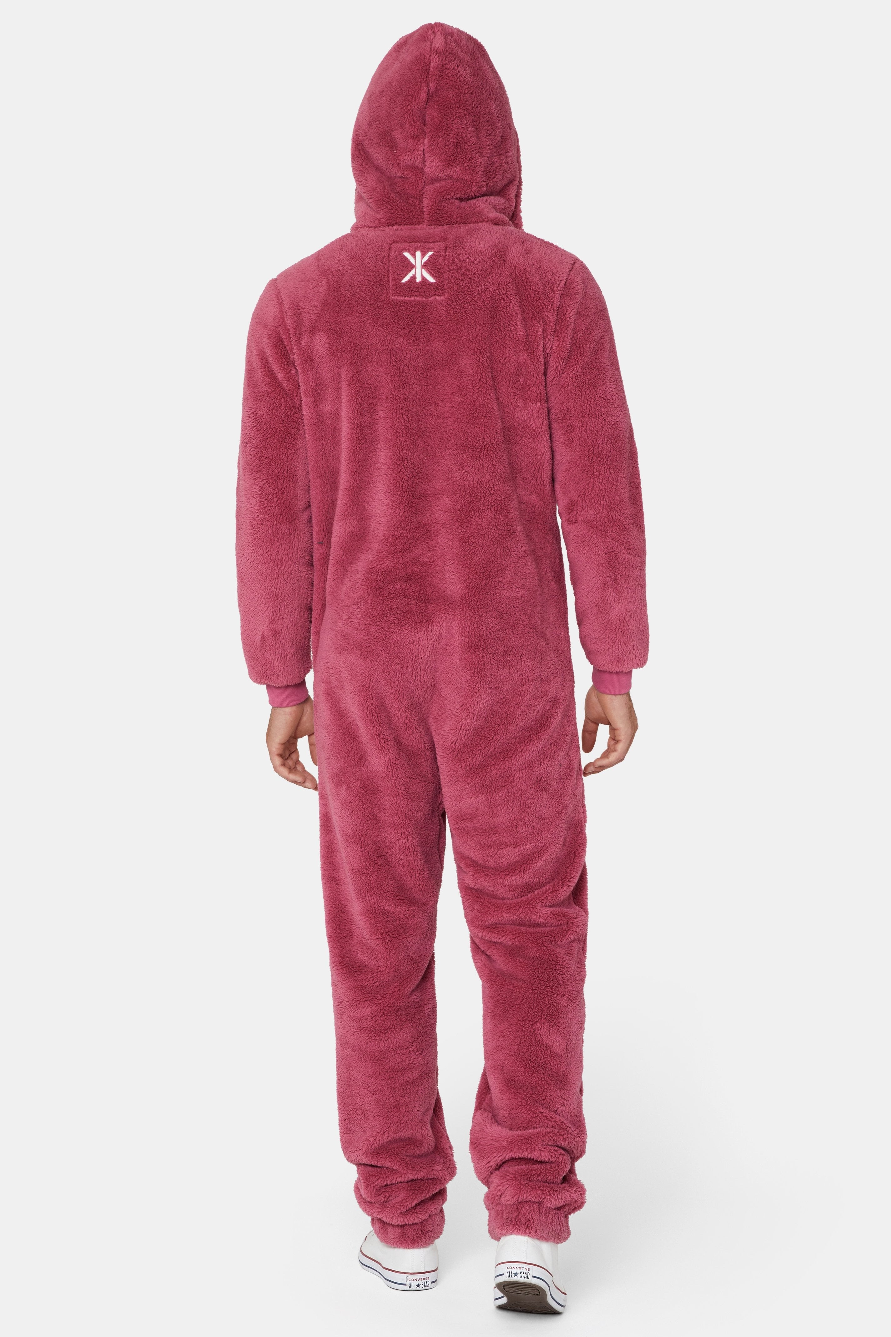 onepiece-puppy-jumpsuit-3-0-damen-overall-dunkelrosa-fleece image 5