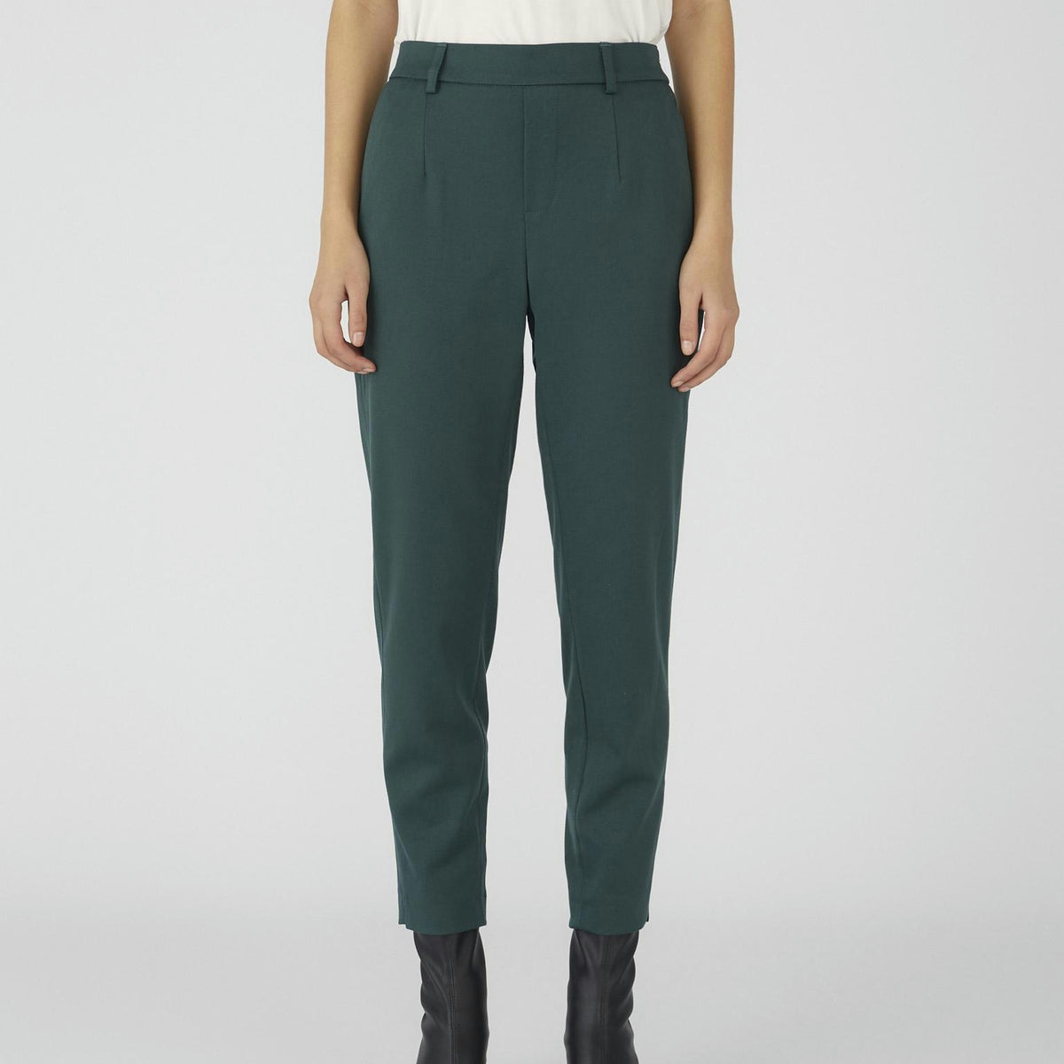 object-objlisa-hose-cropped-slim-fit-mid-waist-stretch-2 image 1