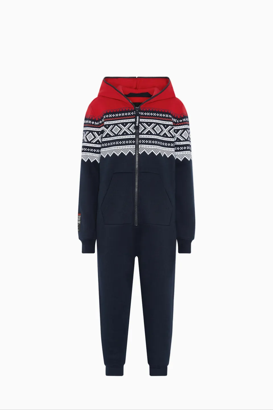 onepiece-marius-kids-jumpsuit-kinder-overall-navy-muster image 1