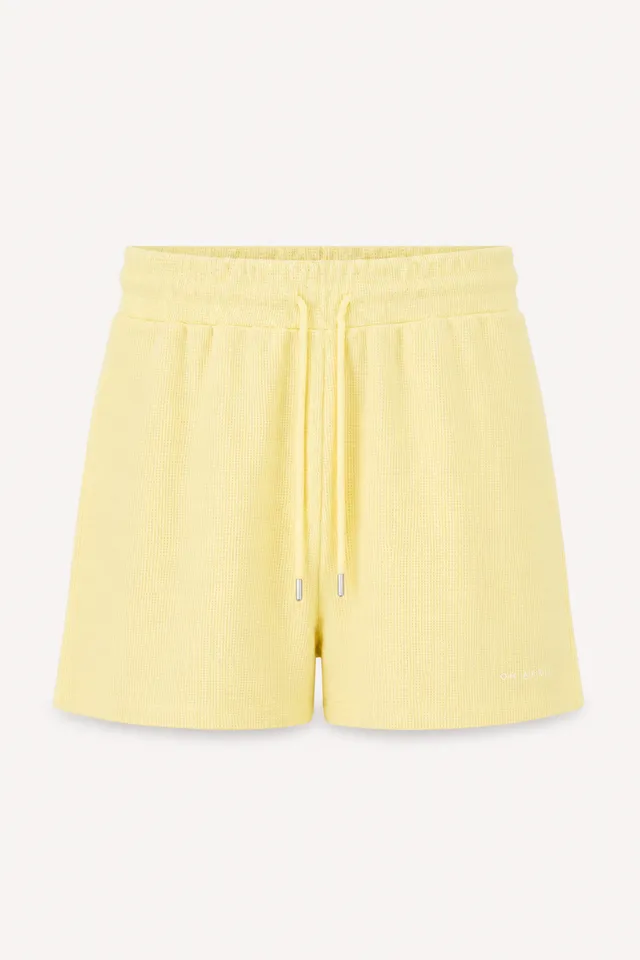 oh-april-elow-piqu-shorts-butter-yellow-shorts-baumwolle image 1