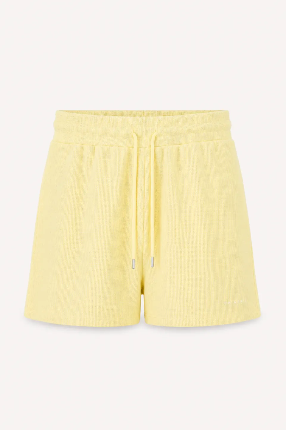 oh-april-elow-piqu-shorts-butter-yellow-shorts-baumwolle image 1