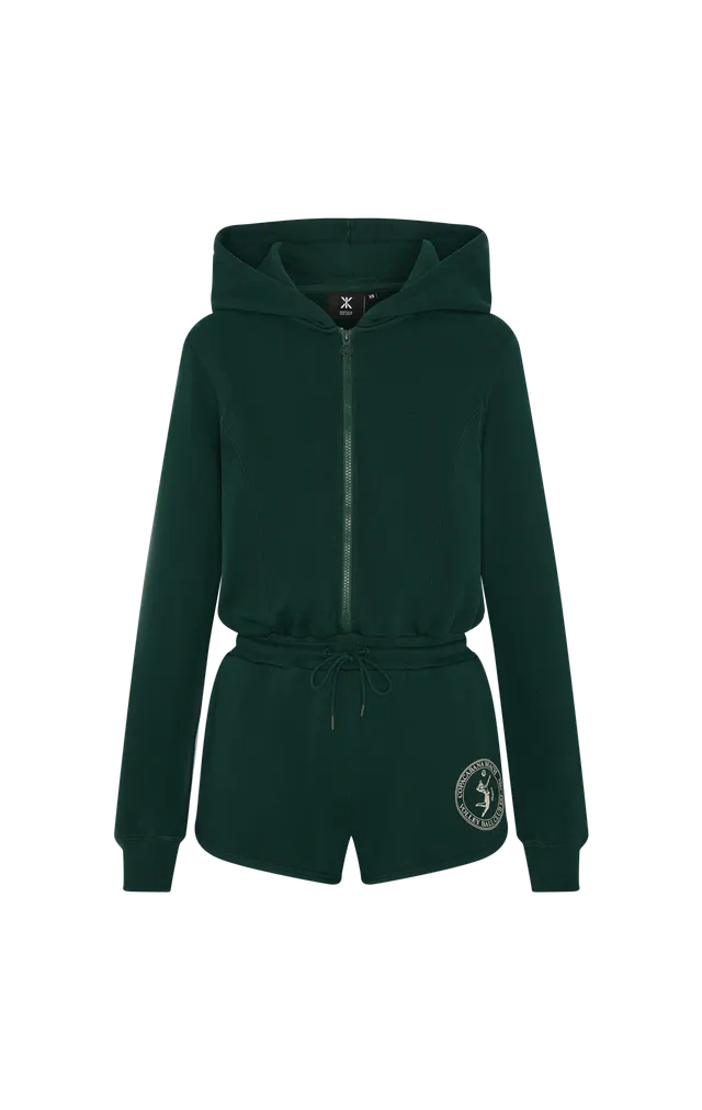 onepiece-sporty-basic-short-jumpsuit-gr-n-baumwolle image 1