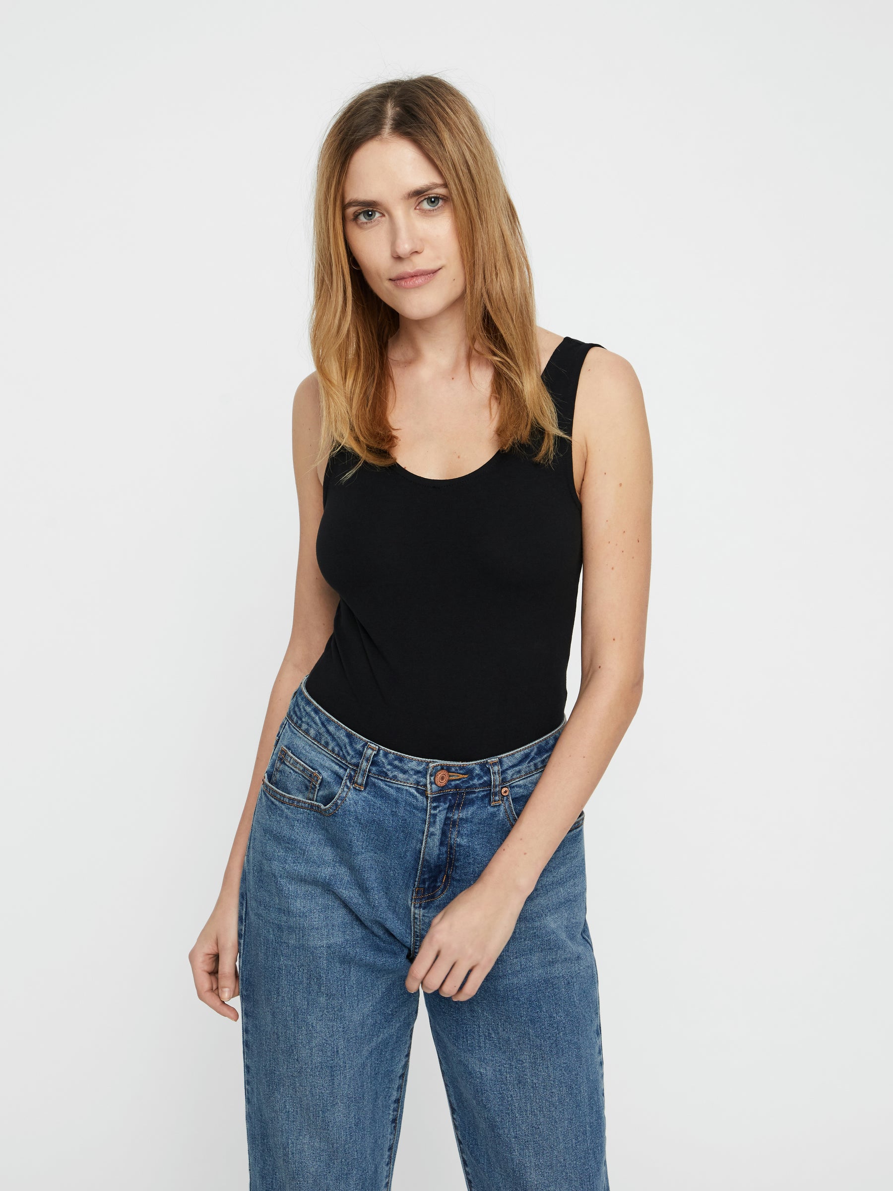 noisy-may-2er-pack-body-damen-schwarz-wei-rmellos image 7