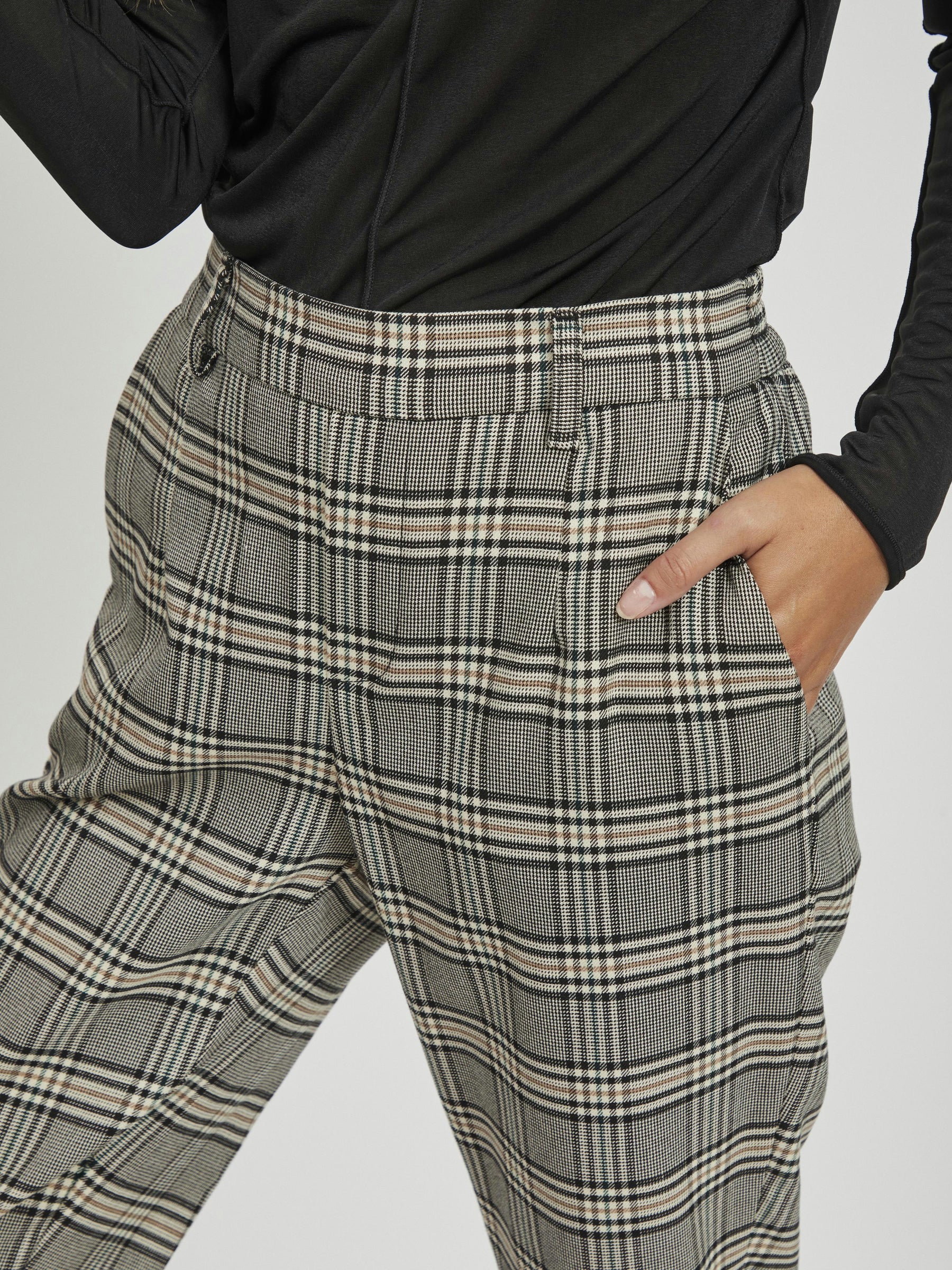 object-trousers-objlisa-hose-slim-cropped-mid-waist-3 image 6