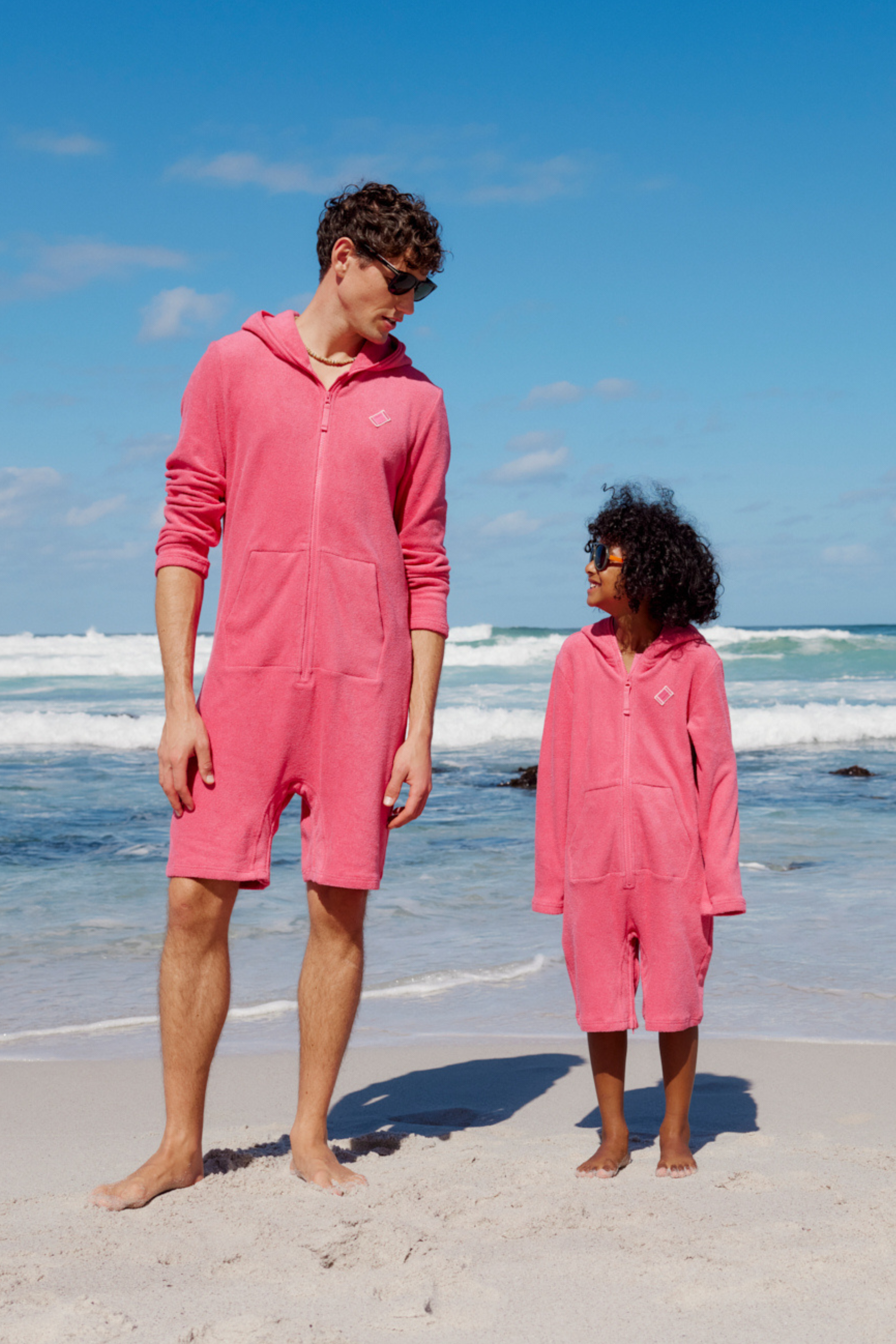 onepiece-towel-club-short-jumpsuit-dark-pink-damen image 3