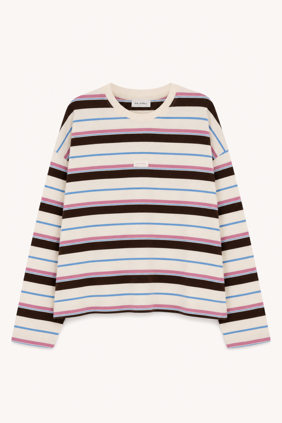 oh-april-regular-longsleeve-pink-brown-stripe-gestreift image 6