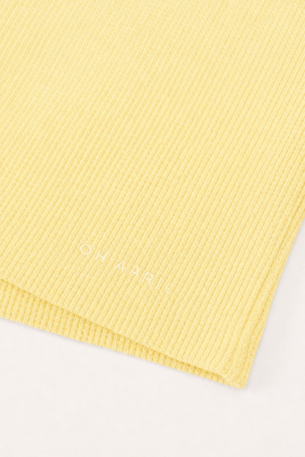 oh-april-elow-piqu-shorts-butter-yellow-shorts-baumwolle image 3