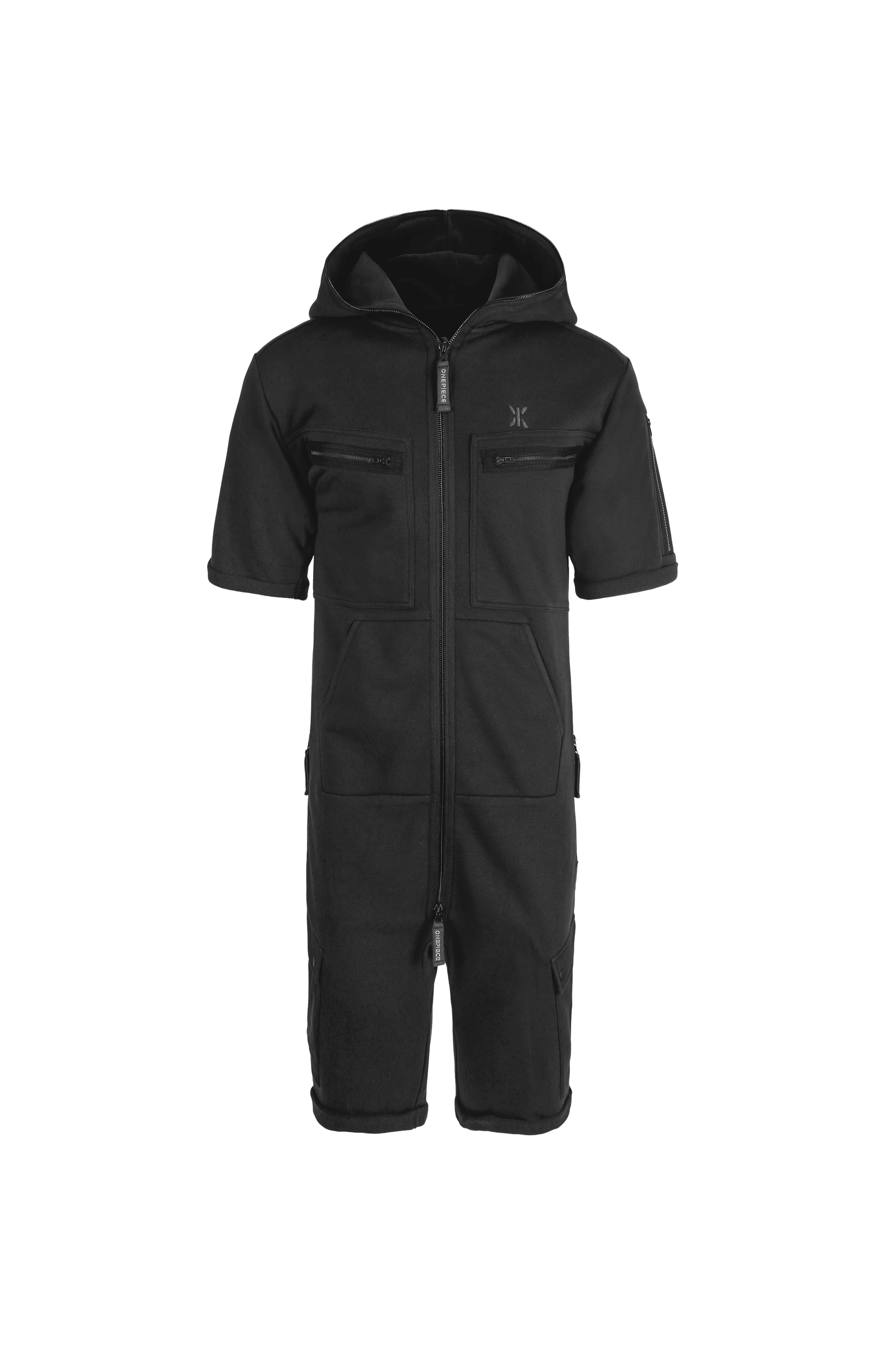 onepiece-cargo-short-jumpsuit-overall-schwarz-taschen image 1