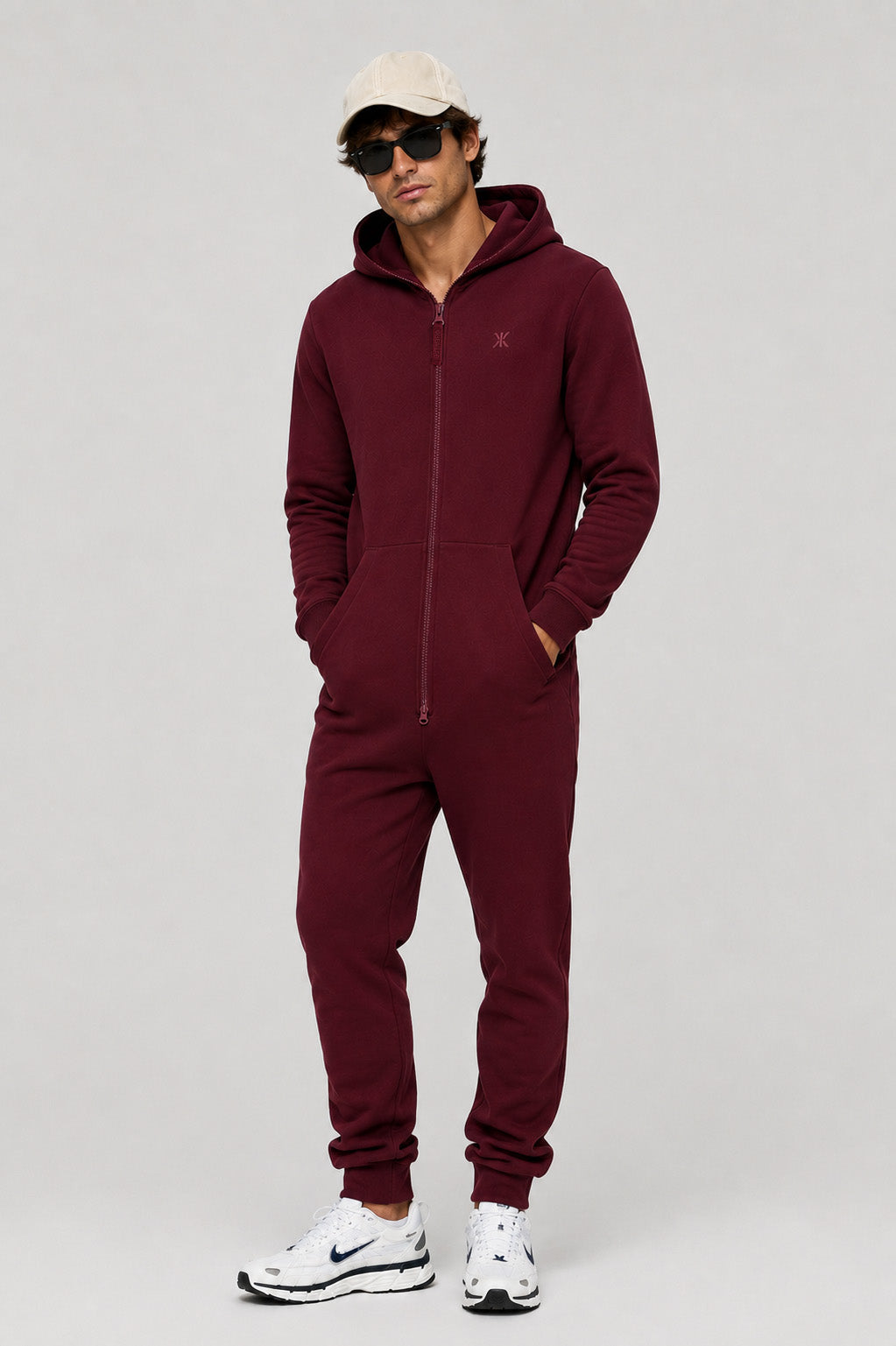 onepiece-original-onesie-2-0-jumpsuit-damen-wine-rot image 3