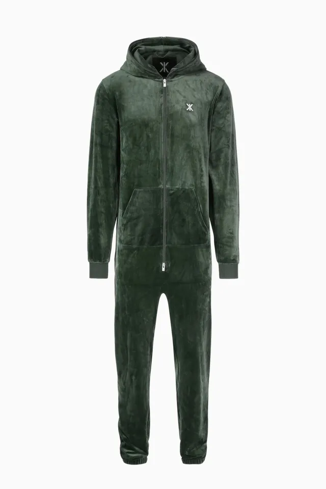 onepiece-original-velvet-jumpsuit-overall-damen-gr-n-samt image 1