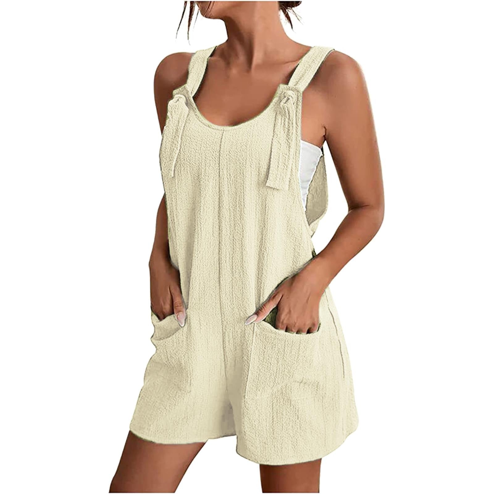 arys-summer-jumpsuit-damen-schwarz-rmellos-gr-m image 7