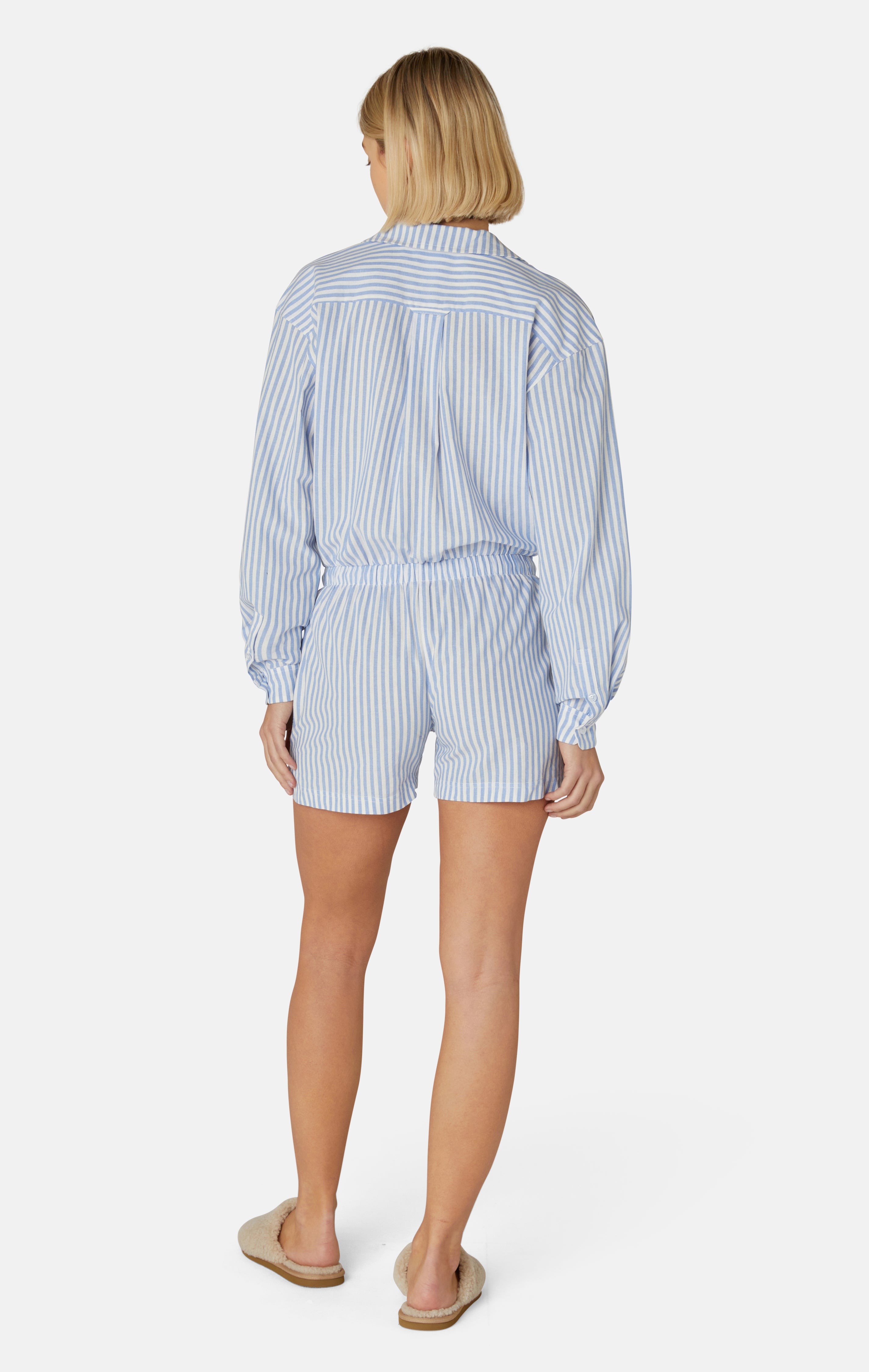 onepiece-pj-female-short-jumpsuit-damen-jumpsuit-blau-kurz image 3
