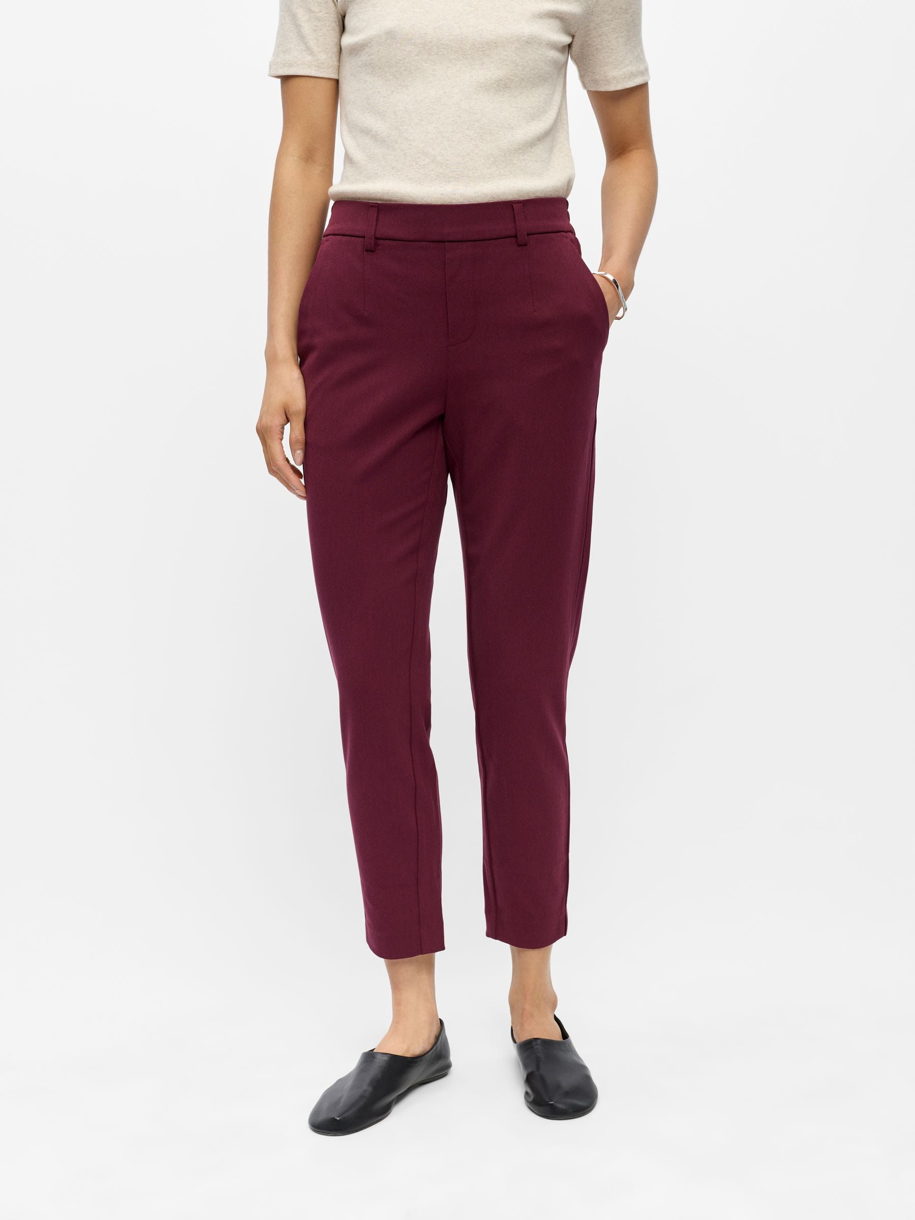 object-objlisa-stoffhose-damen-slim-fit-cropped-6 image 2