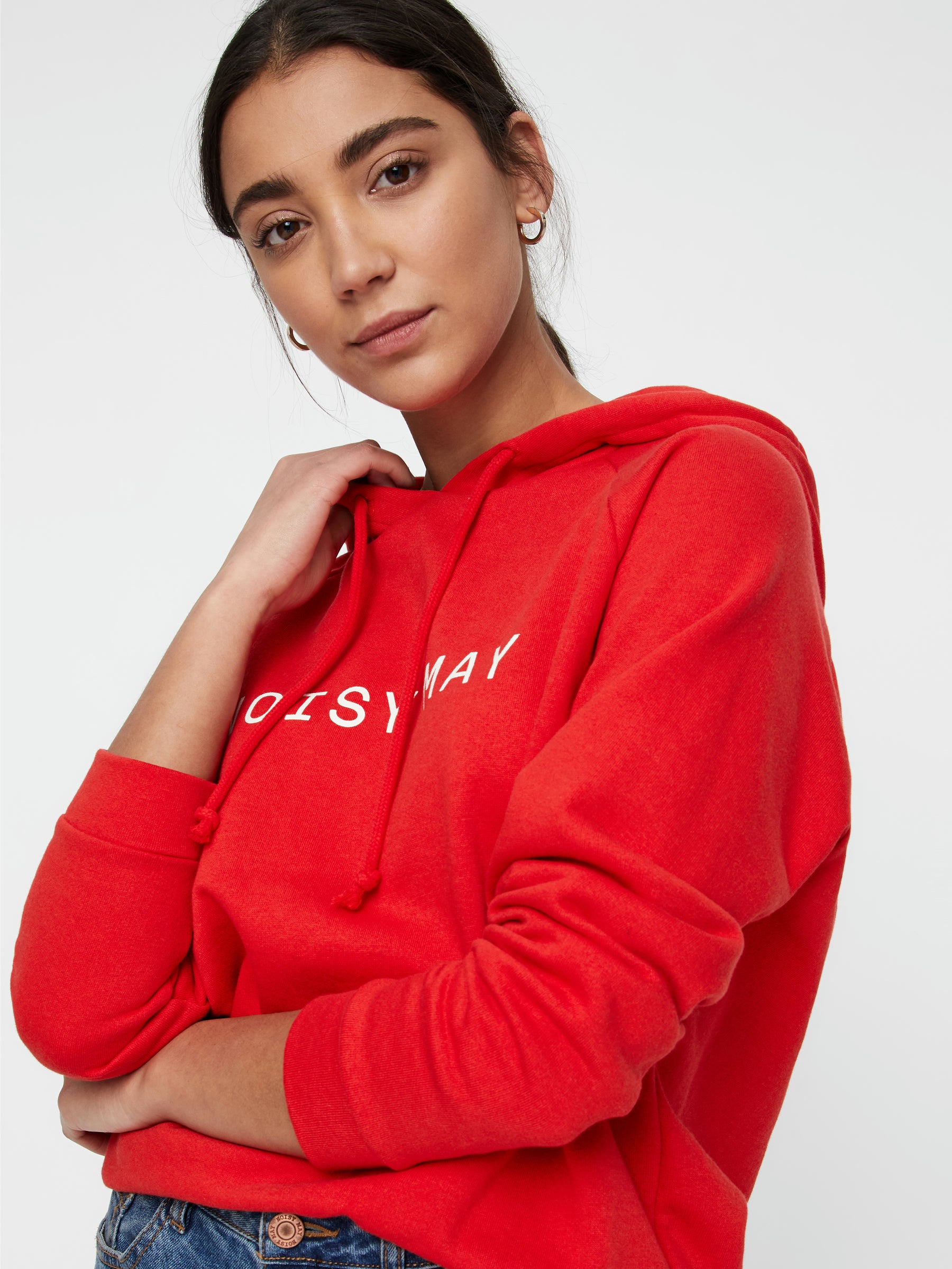 noisy-may-hoodie-oversize-print-kapuze-kordel-damen image 5
