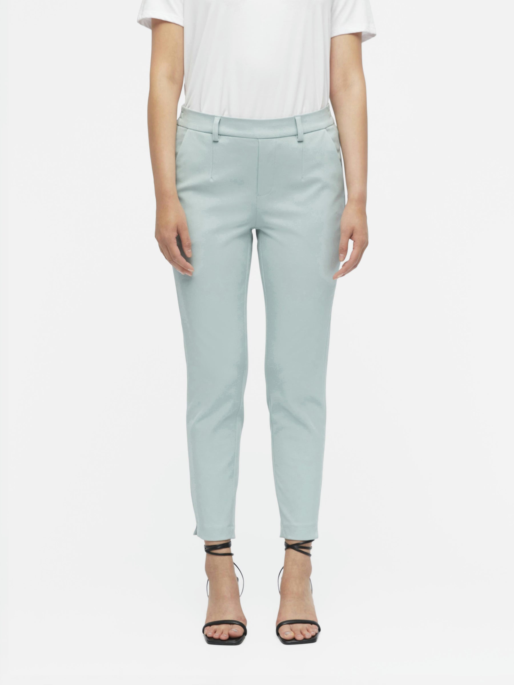 object-trousers-objlisa-cropped-hose-slim-mit-stretch image 2