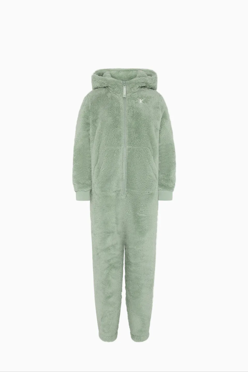 onepiece-puppy-kids-jumpsuit-gr-n-fleece-kinder-overall image 1