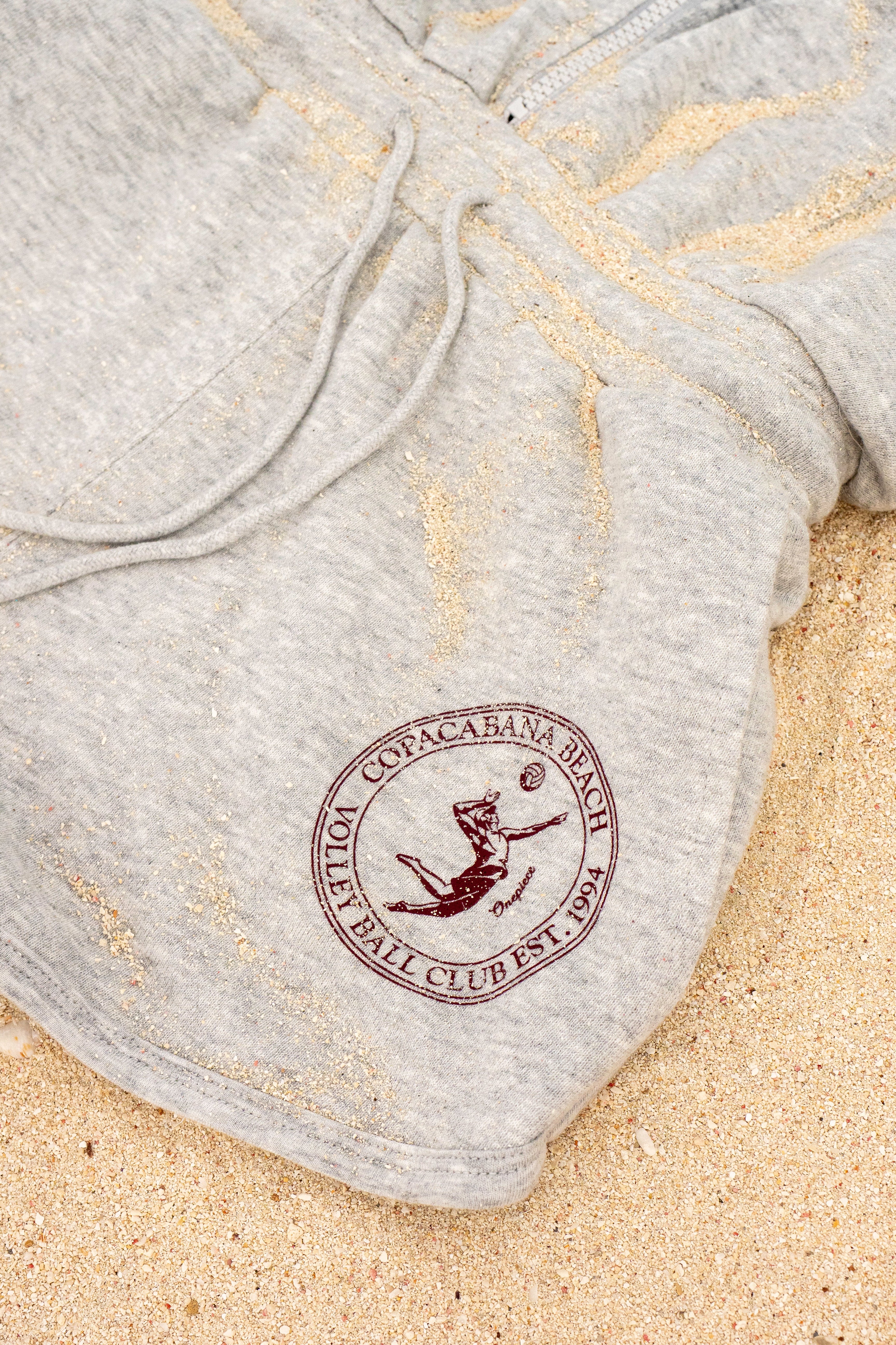 onepiece-sporty-basic-short-female-jumpsuit-grey-melange image 3