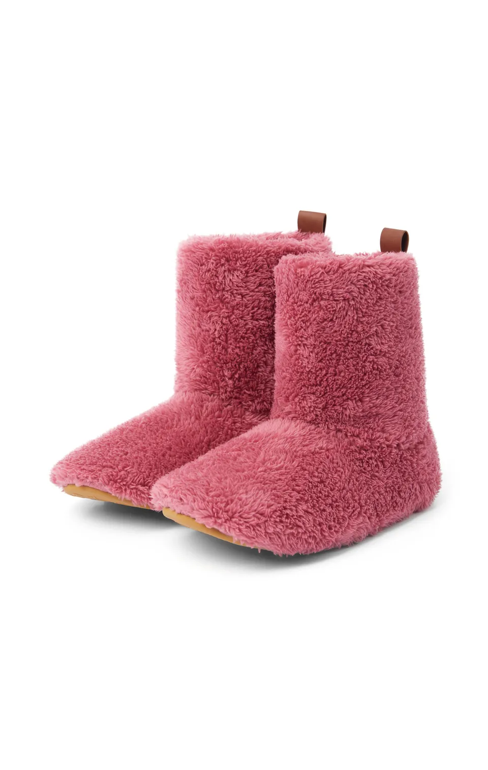 onepiece-puppy-slippers-hausschuhe-beerenpink-fleece image 1