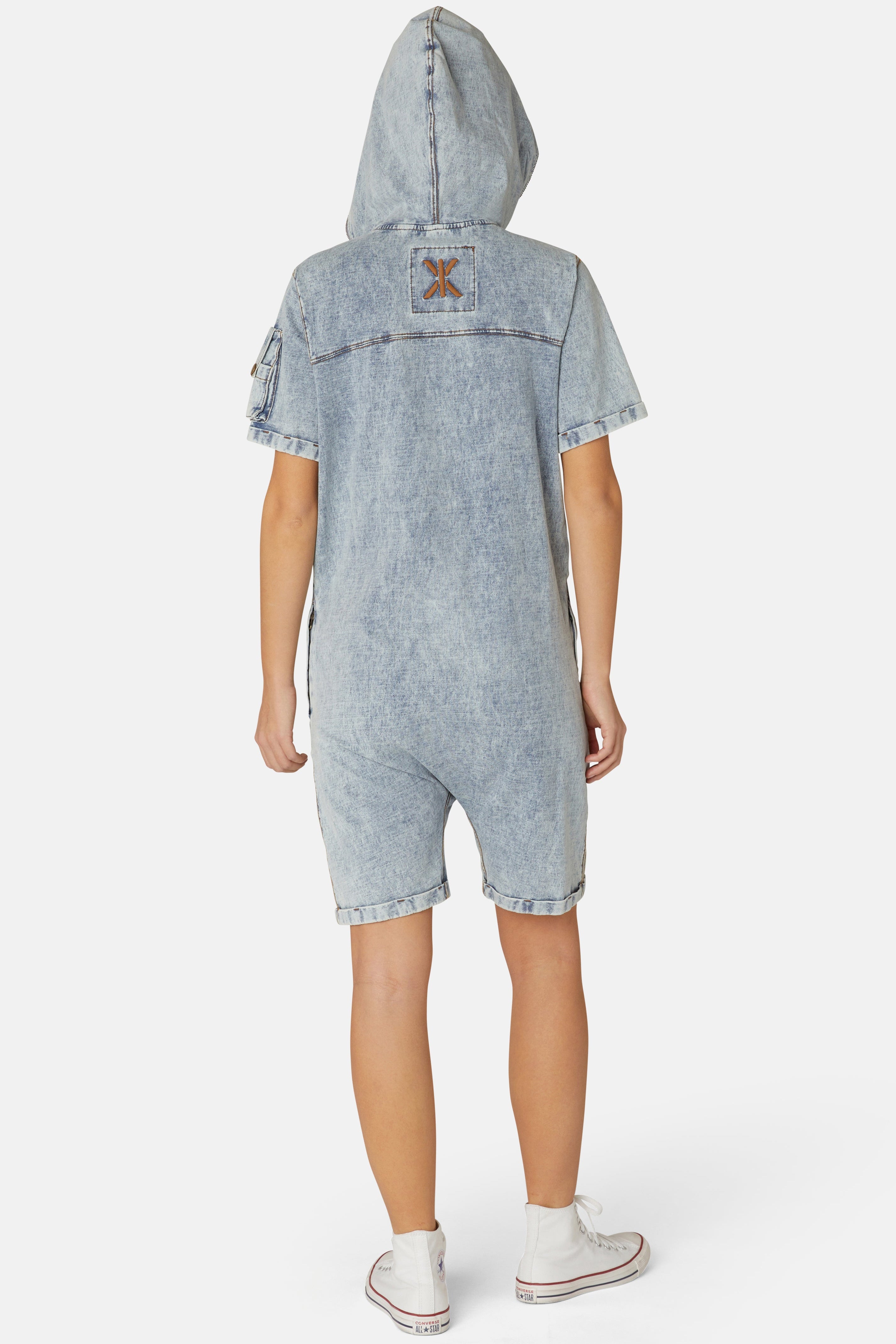 onepiece-soft-denim-short-jumpsuit-jeans-overall-light-blue image 8