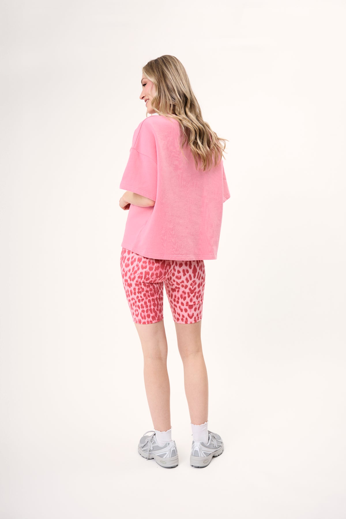 oh-april-karo-short-sleeve-sweater-light-pink-baumwolle image 5