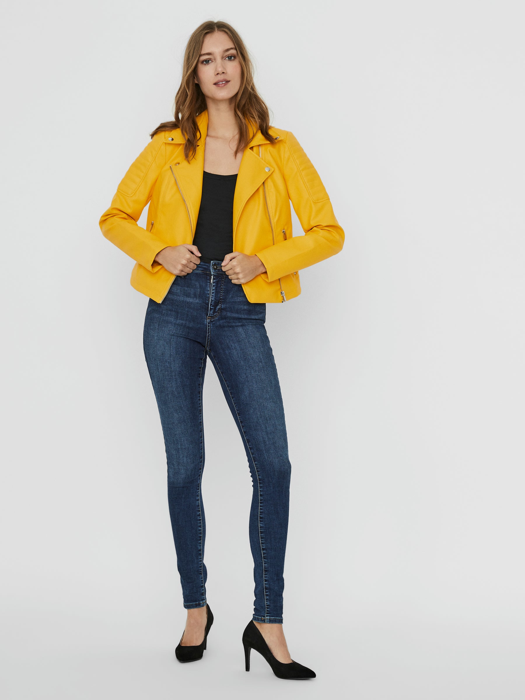 noisy-may-lederoptik-jacke-kunstlederjacke-kurz-damen image 5