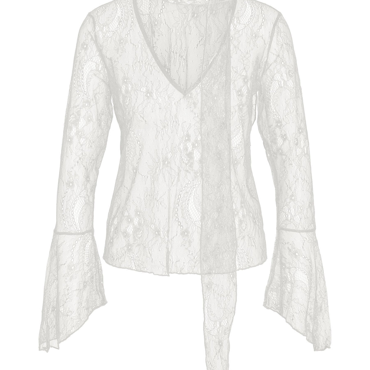 noisy-may-nmida-spitzenbluse-langarm-mit-schal image 1