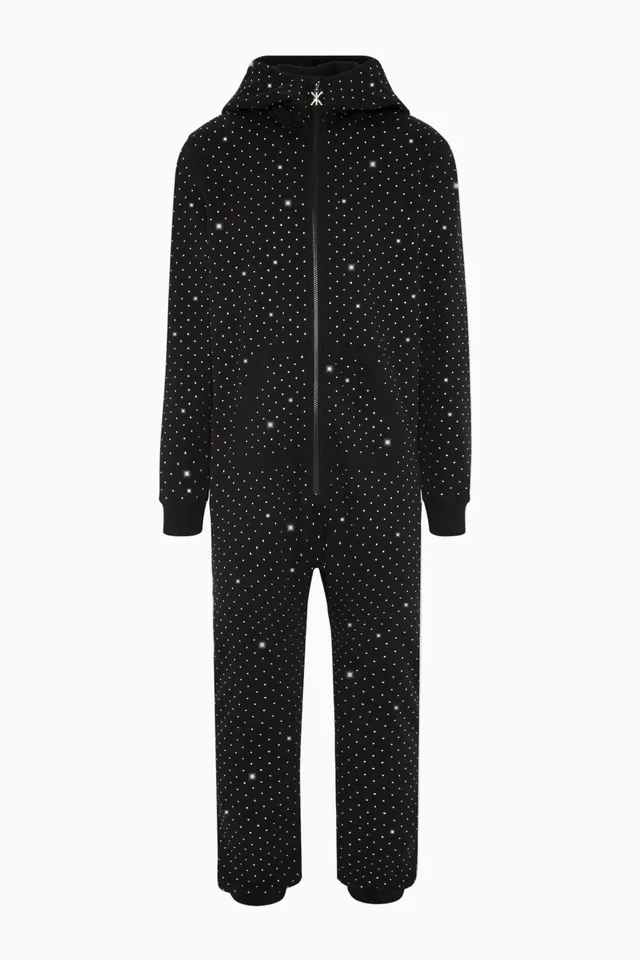 onepiece-diamonds-are-forever-jumpsuit-overall-schwarz-glitzer image 1