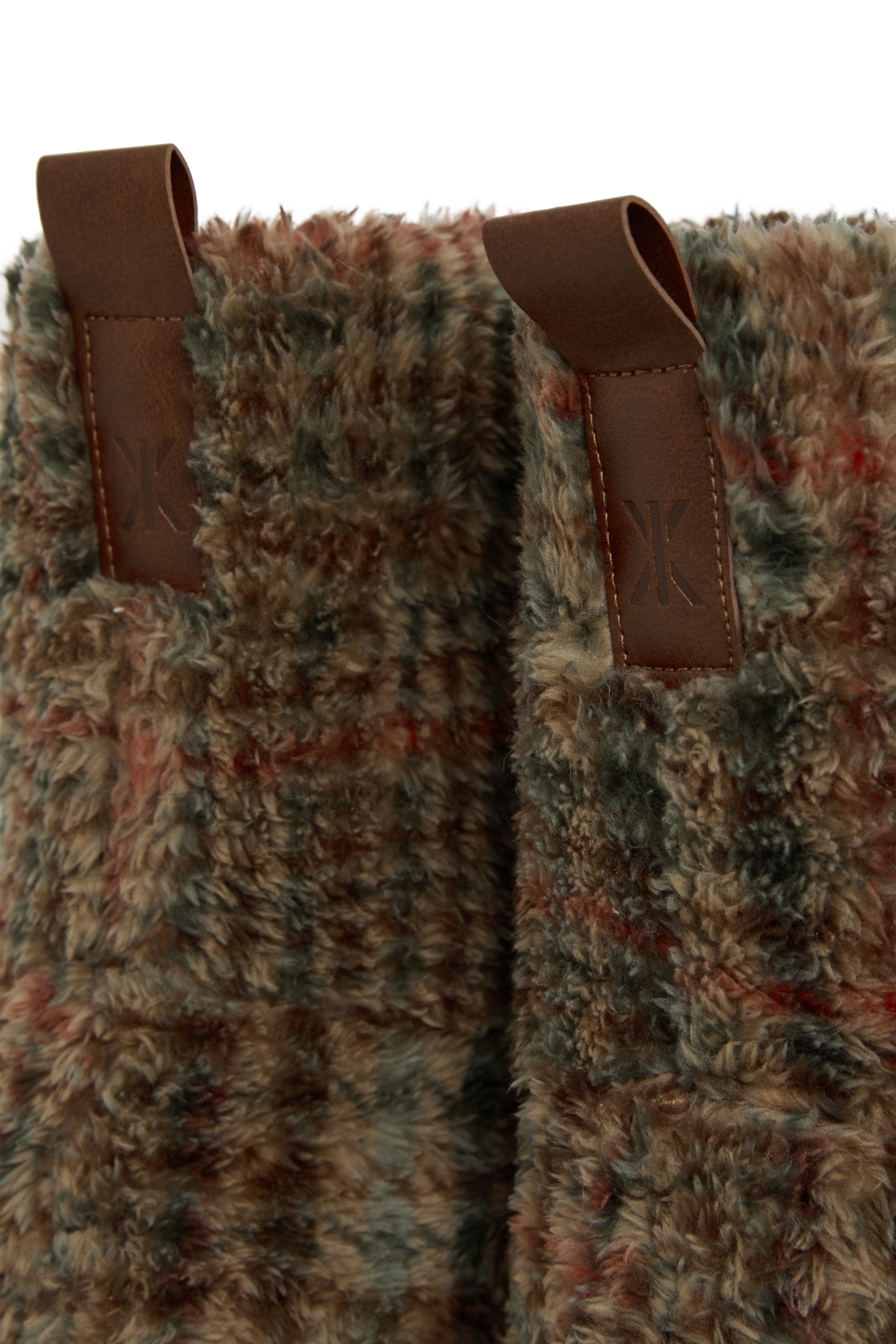onepiece-puppy-slippers-damen-hausschuhe-braun-karo image 3
