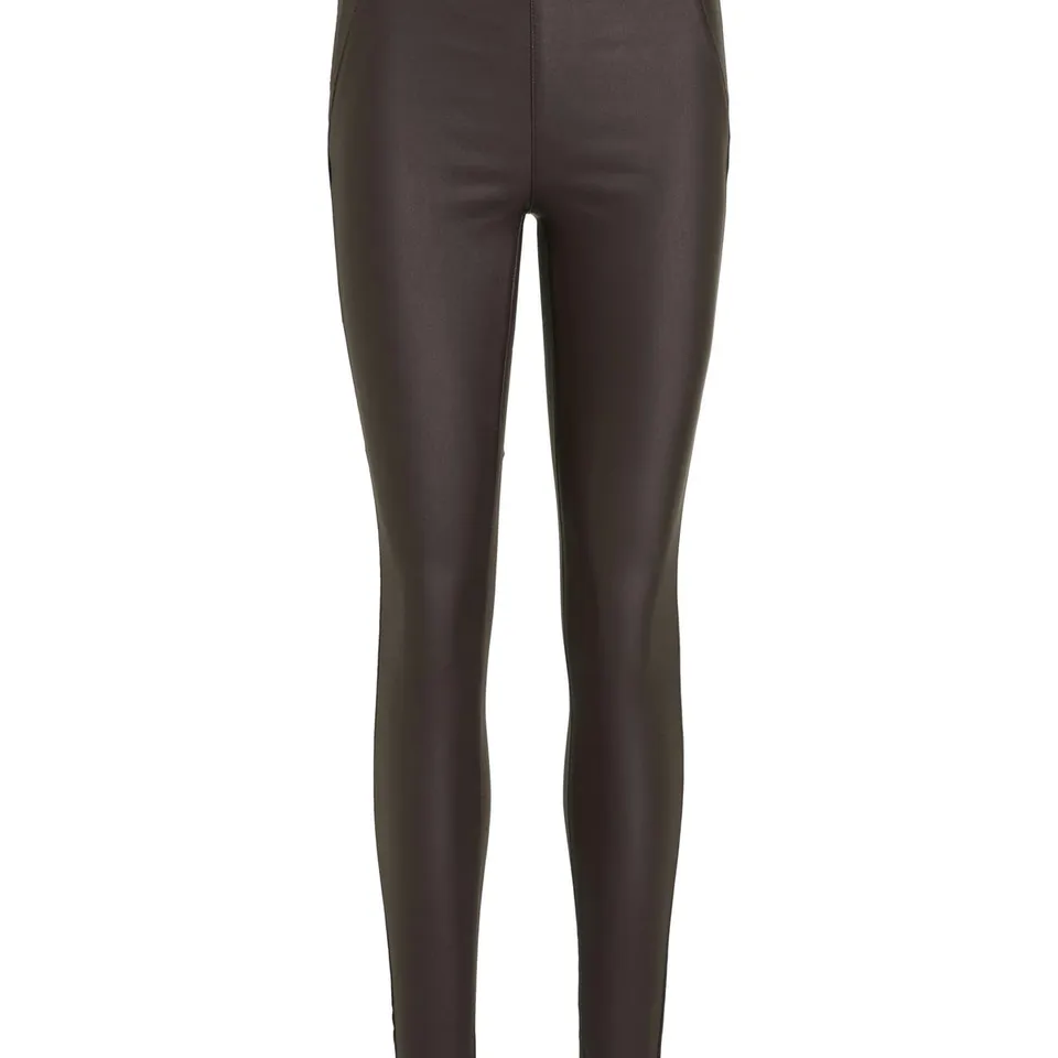 object-leggings-damen-coated-slim-glitzer-mid-waist image 1